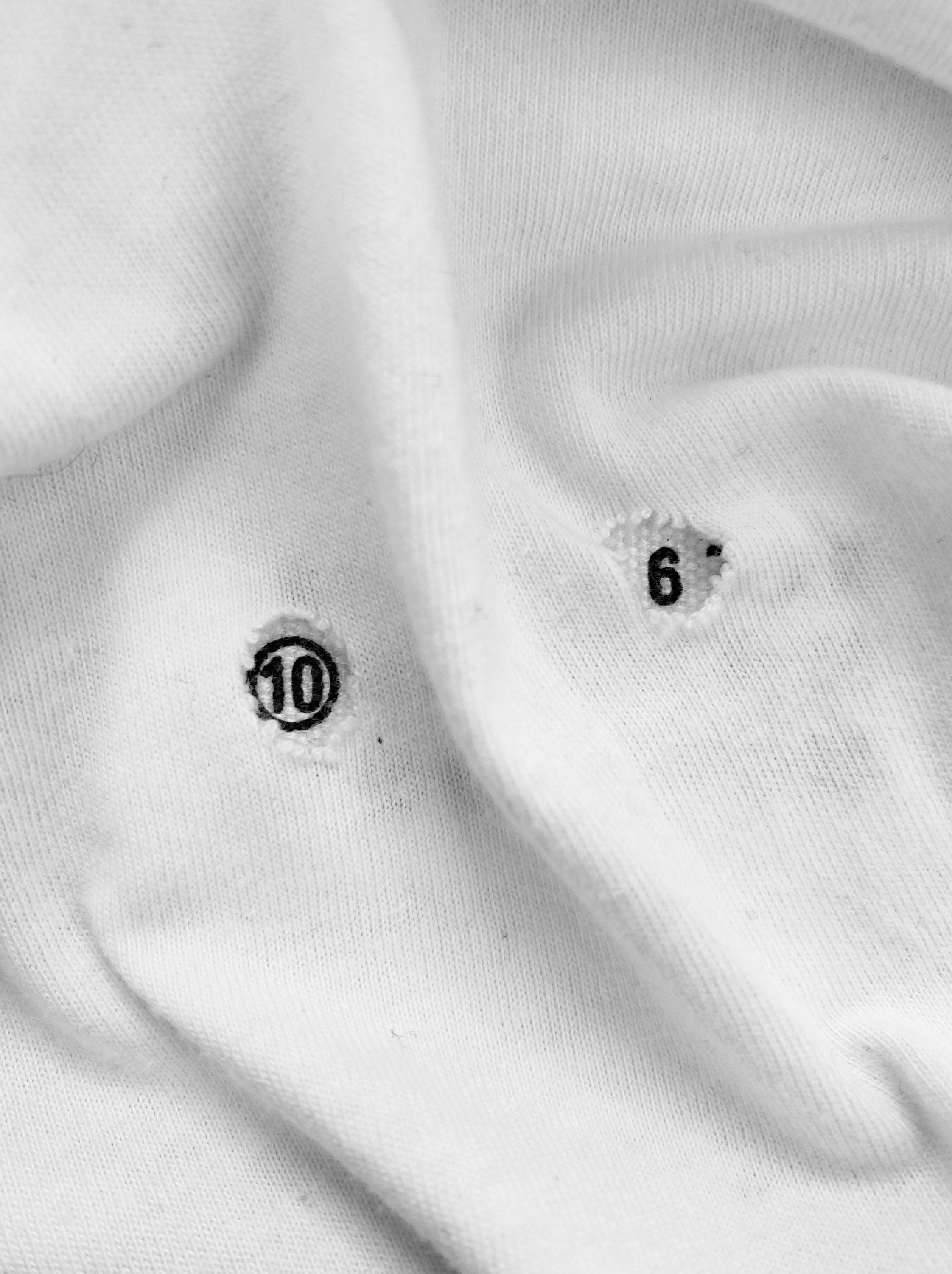 SS08 Maison Margiela ‘Target’ Bullet Hole Graphic Tank-top