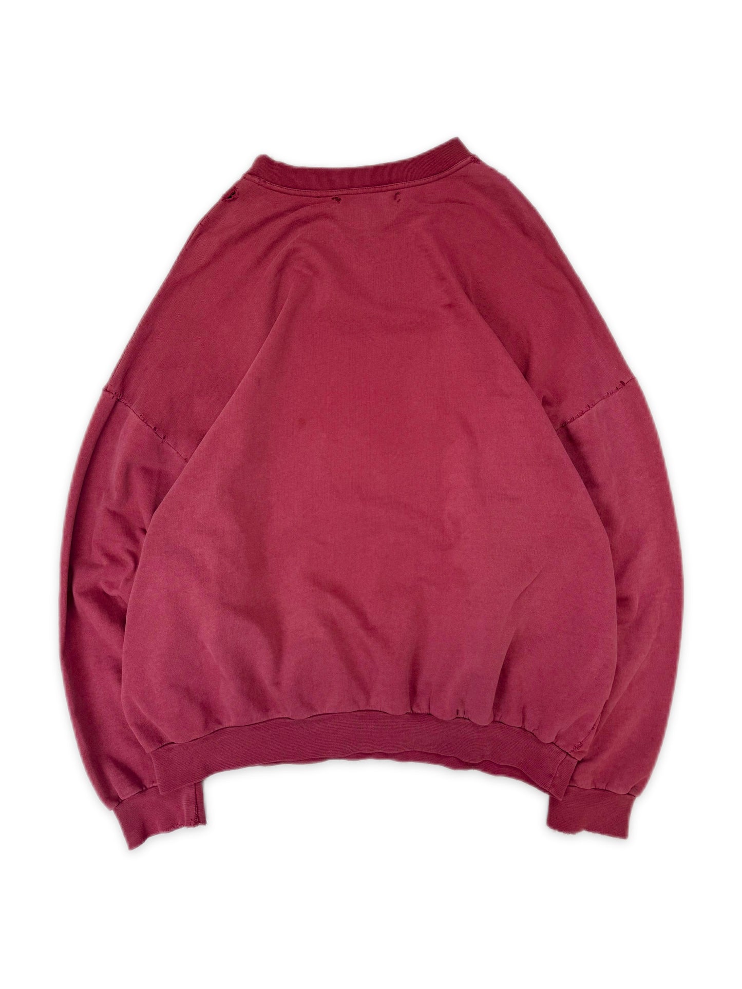 AW02 Raf Simons ‘Virginia Creeper’ Roots Front Graphic Red Crewneck
