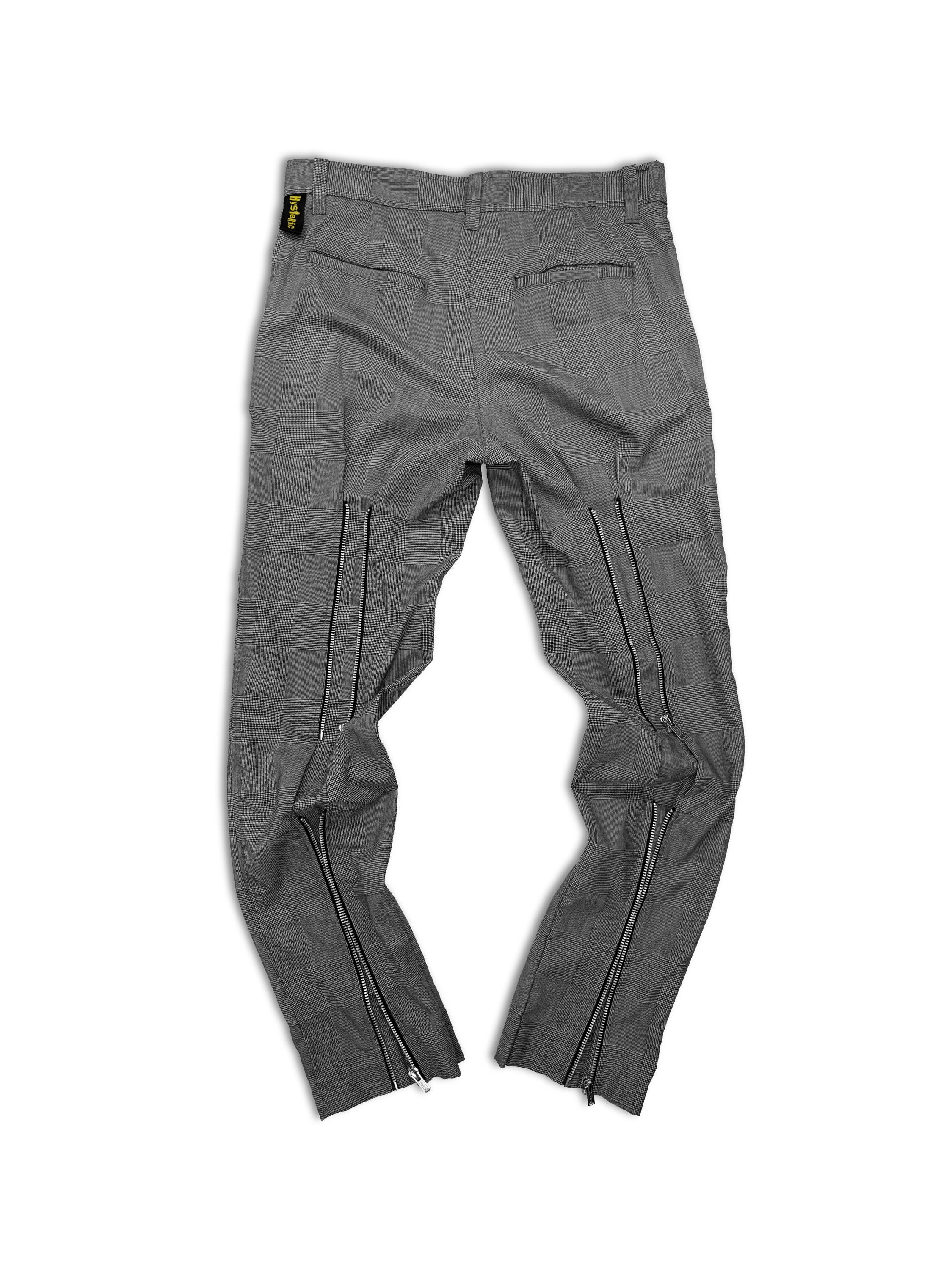 00s Hysteric Glamour ‘Multi-zip’ Grey D-Ring Pants