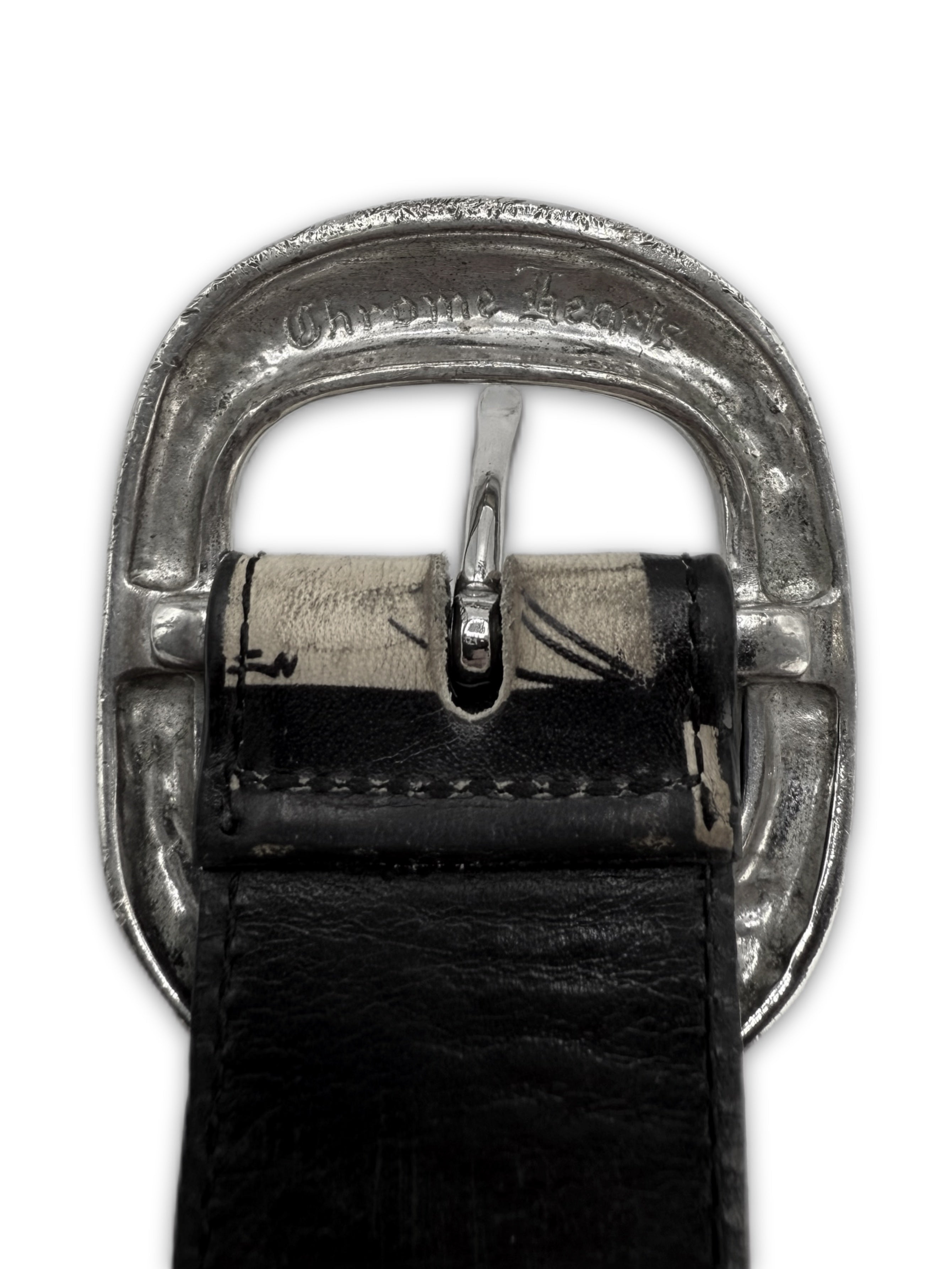 Chrome Hearts x Matty Boy ‘99 Eyes’ Checkered Gunslinger Belt
