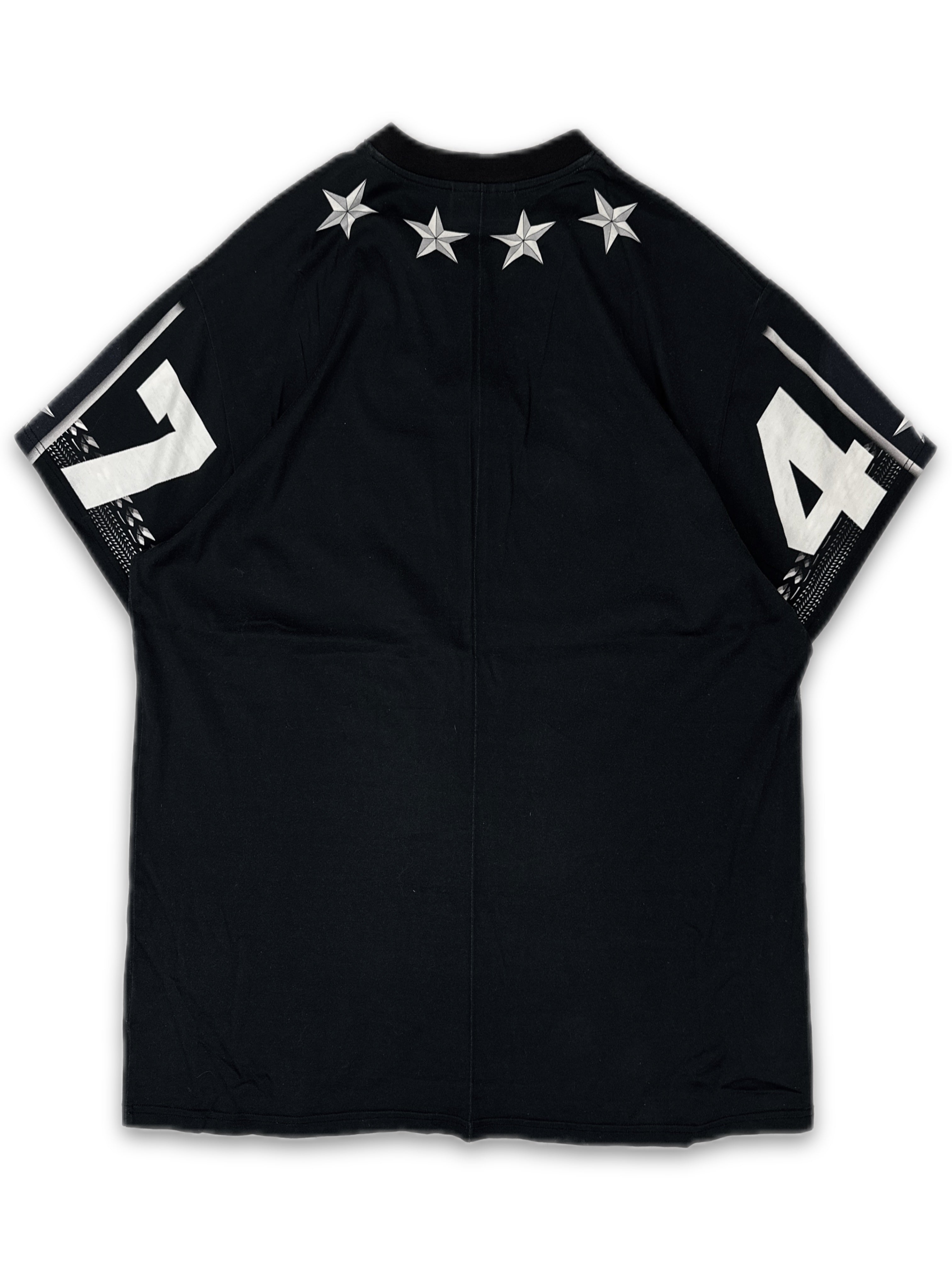 AW12 Givenchy by Ricardo Tisci ‘Shark’ Graphic Blue T-Shirt