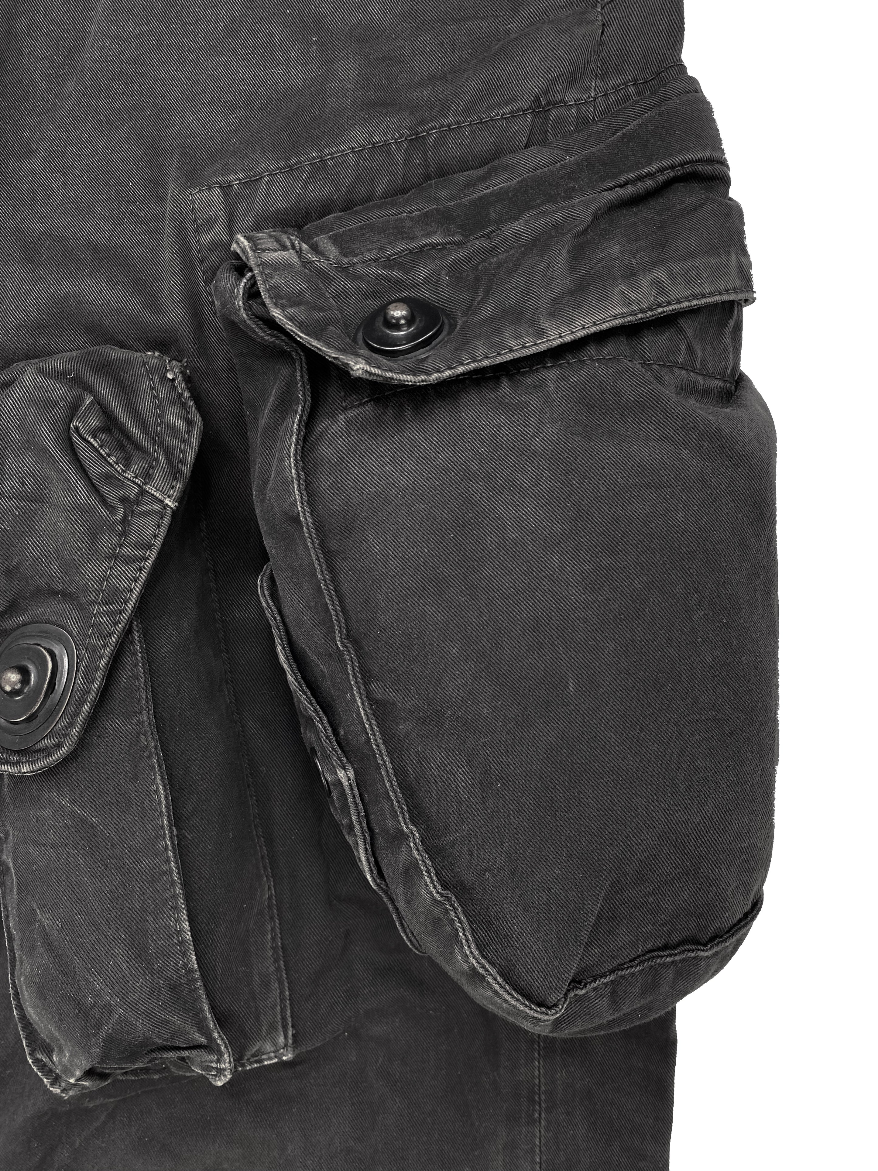 SS09 Julius Gas Mask 3D Multi Pocket Cargo Pants
