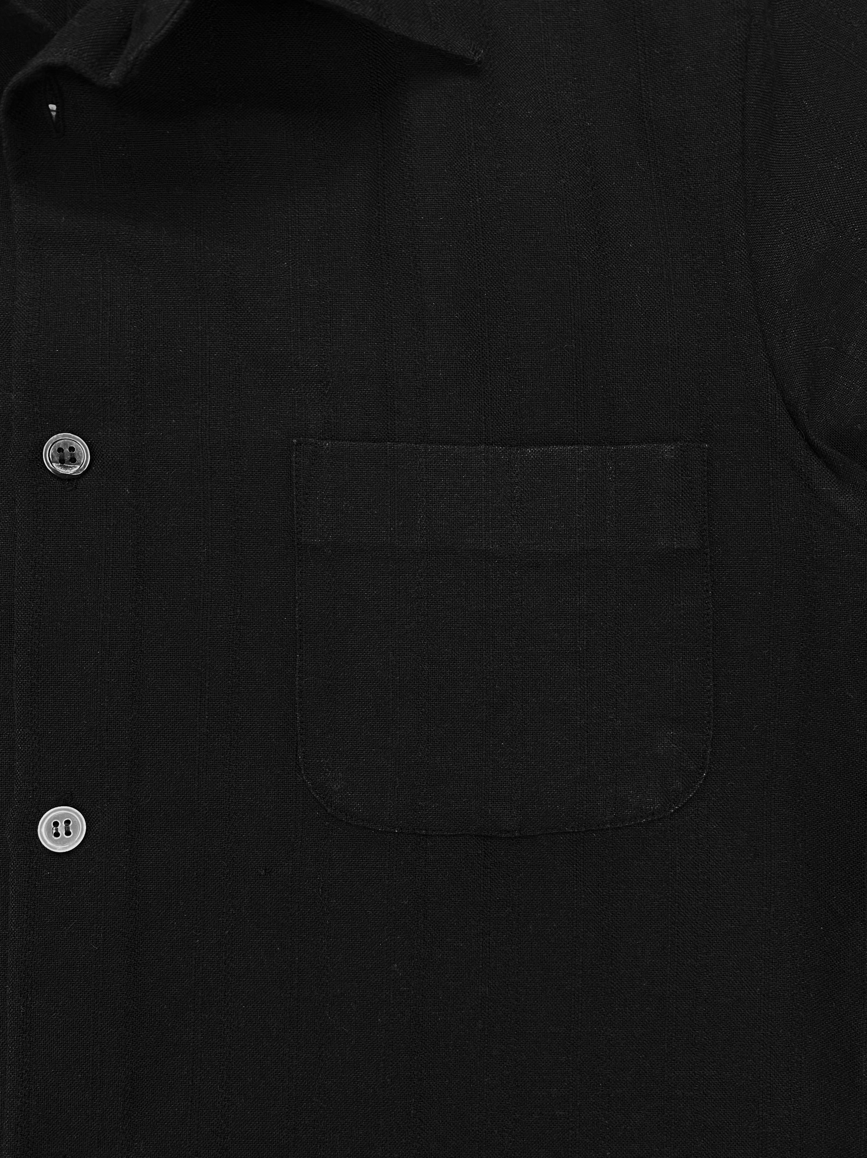 SS02 Junya Watanabe “Greet Others Pleasantly” Poem Button Up Shirt