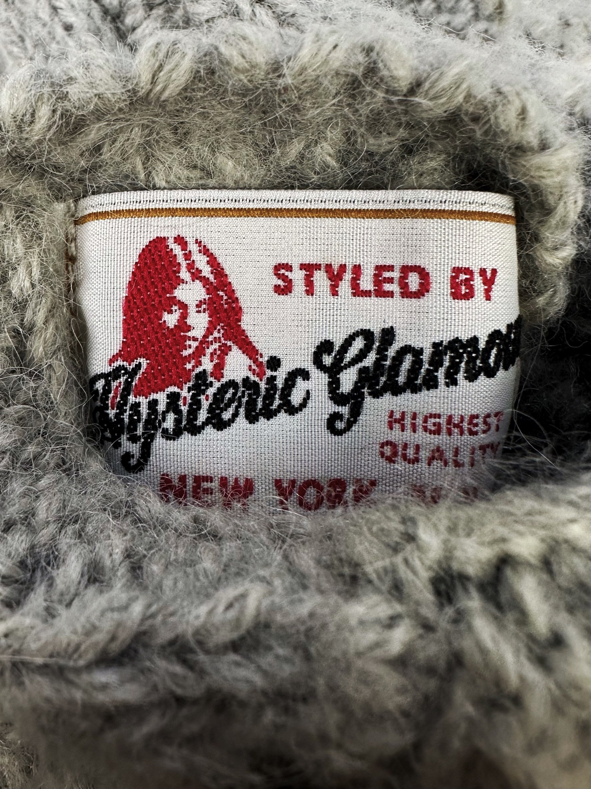Hysteric Glamour Knitted Show Girl Wool Beanie