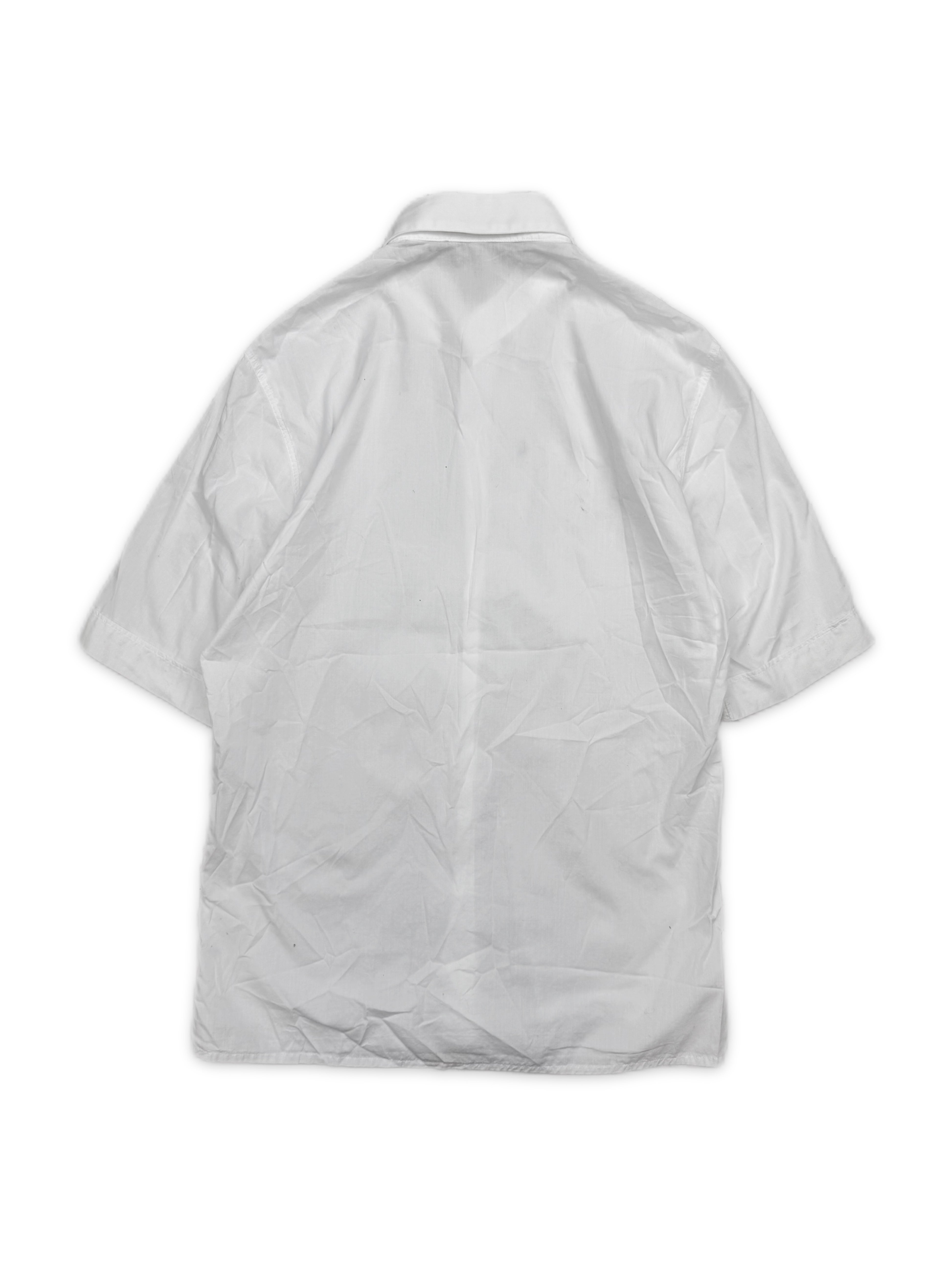 SS03 Raf Simons ‘Consumed’ White Button Up Collared Shirt