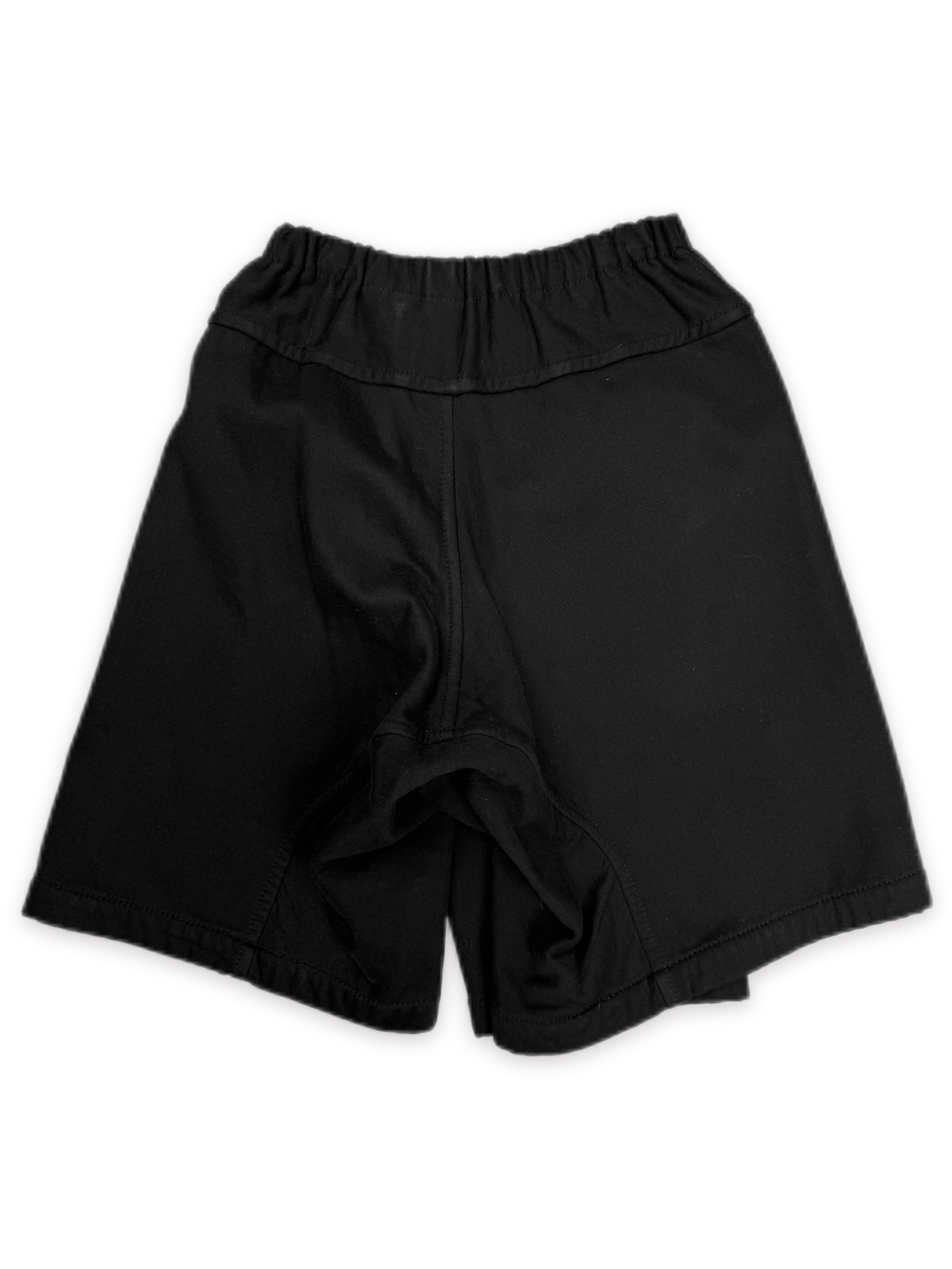 2010 Comme des Garcons Tricot Skirted Wide Leg Shorts