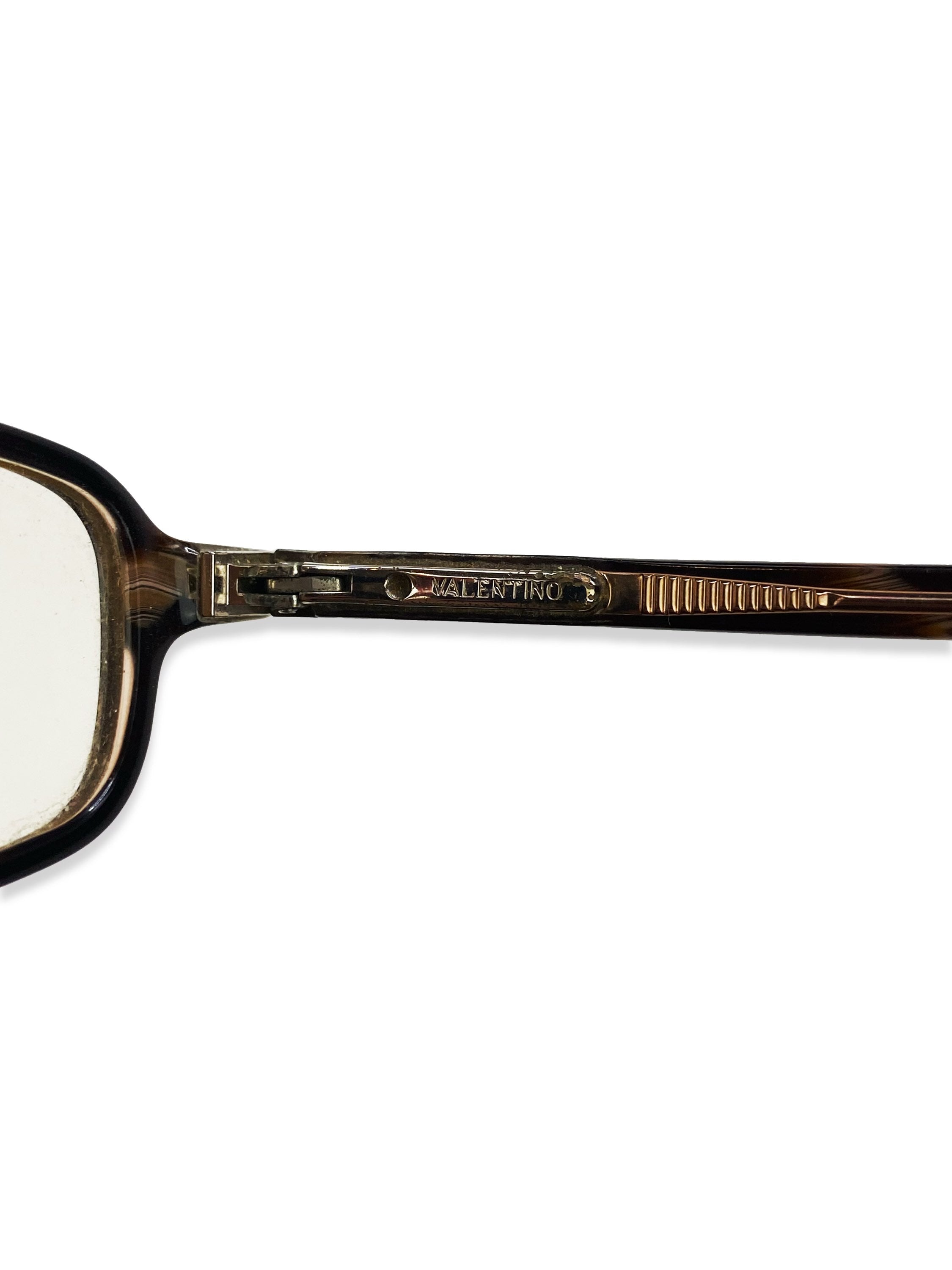 Valentino Ombré “V” Logo Frame Glasses