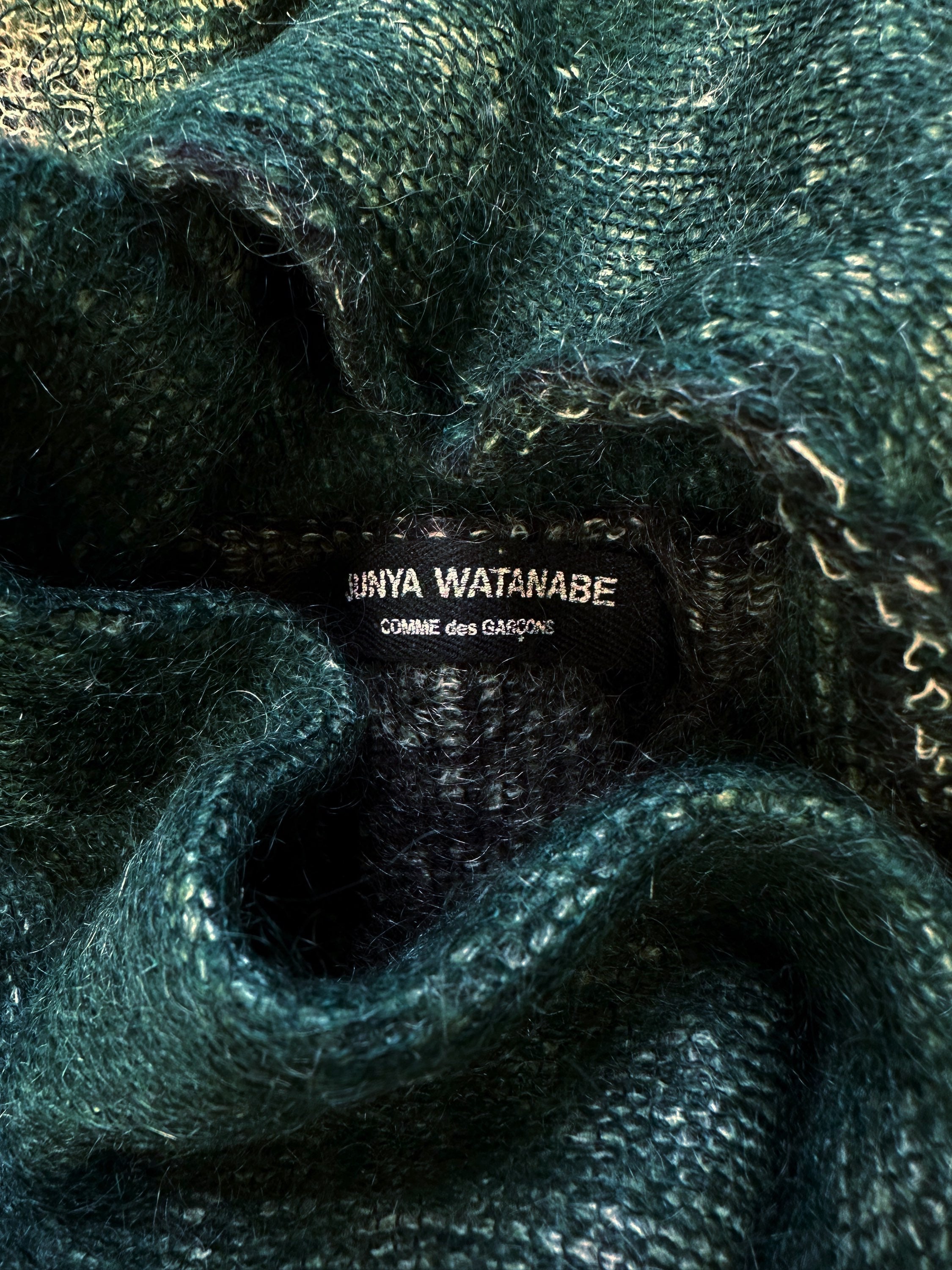 AW02 Junya Watanabe ‘Loose Gauge’ Distressed Wool Sweater