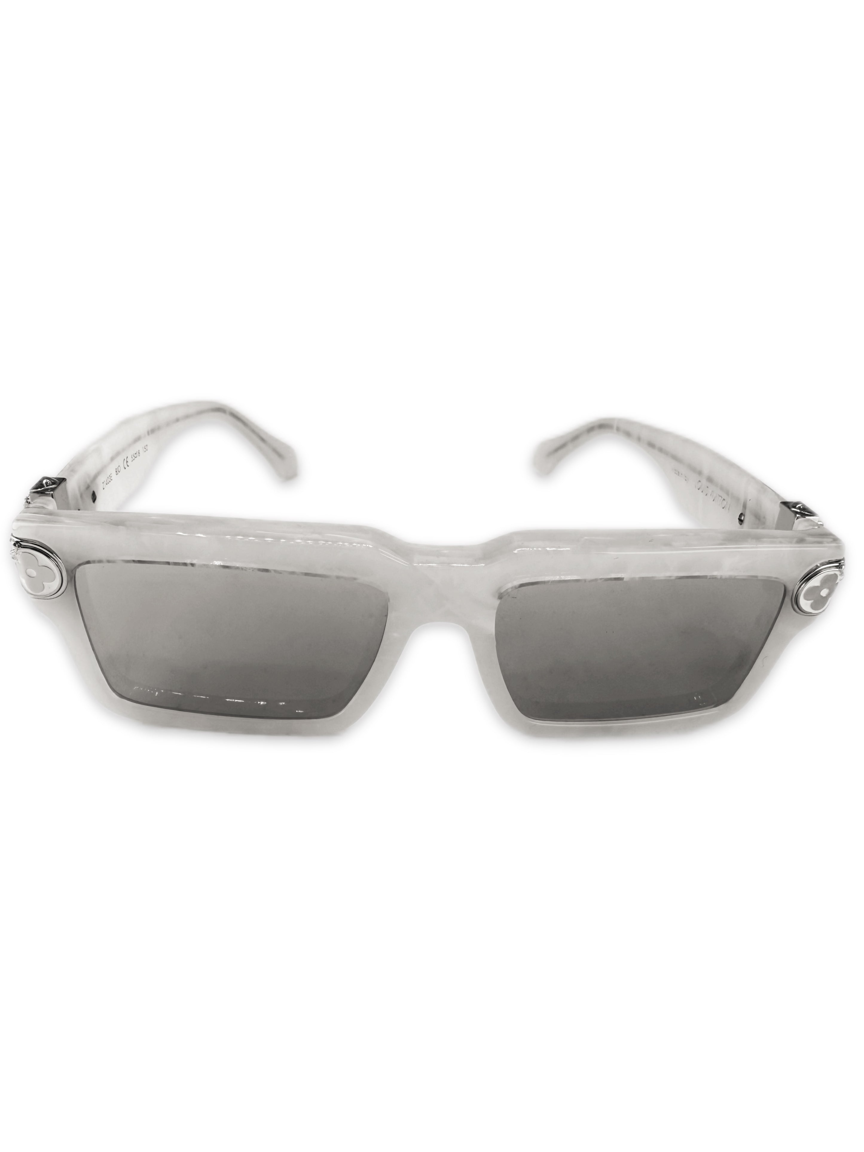 Louis Vuitton 1.1 Millionaire Rectangular Marble Sunglasses