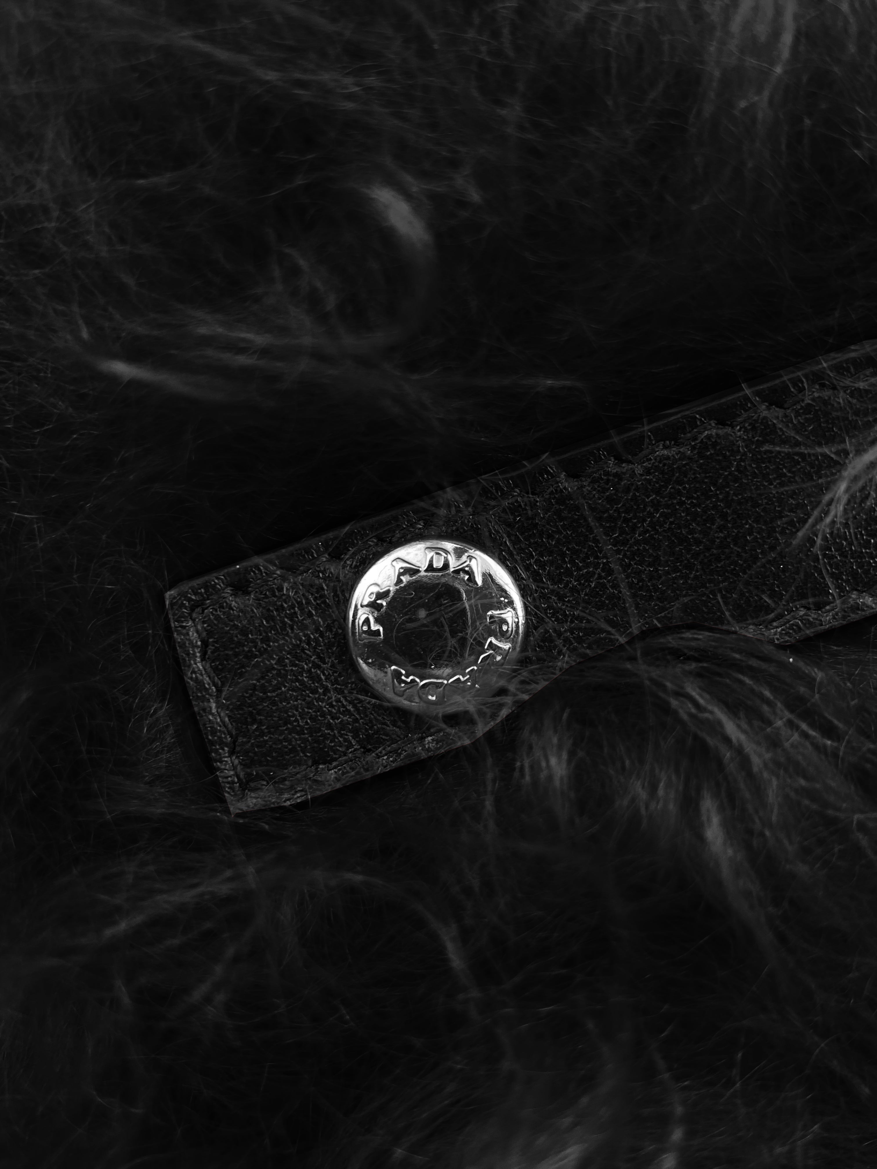 FW19 Prada Faux Fur Urshanka Nylon Trapper Hat