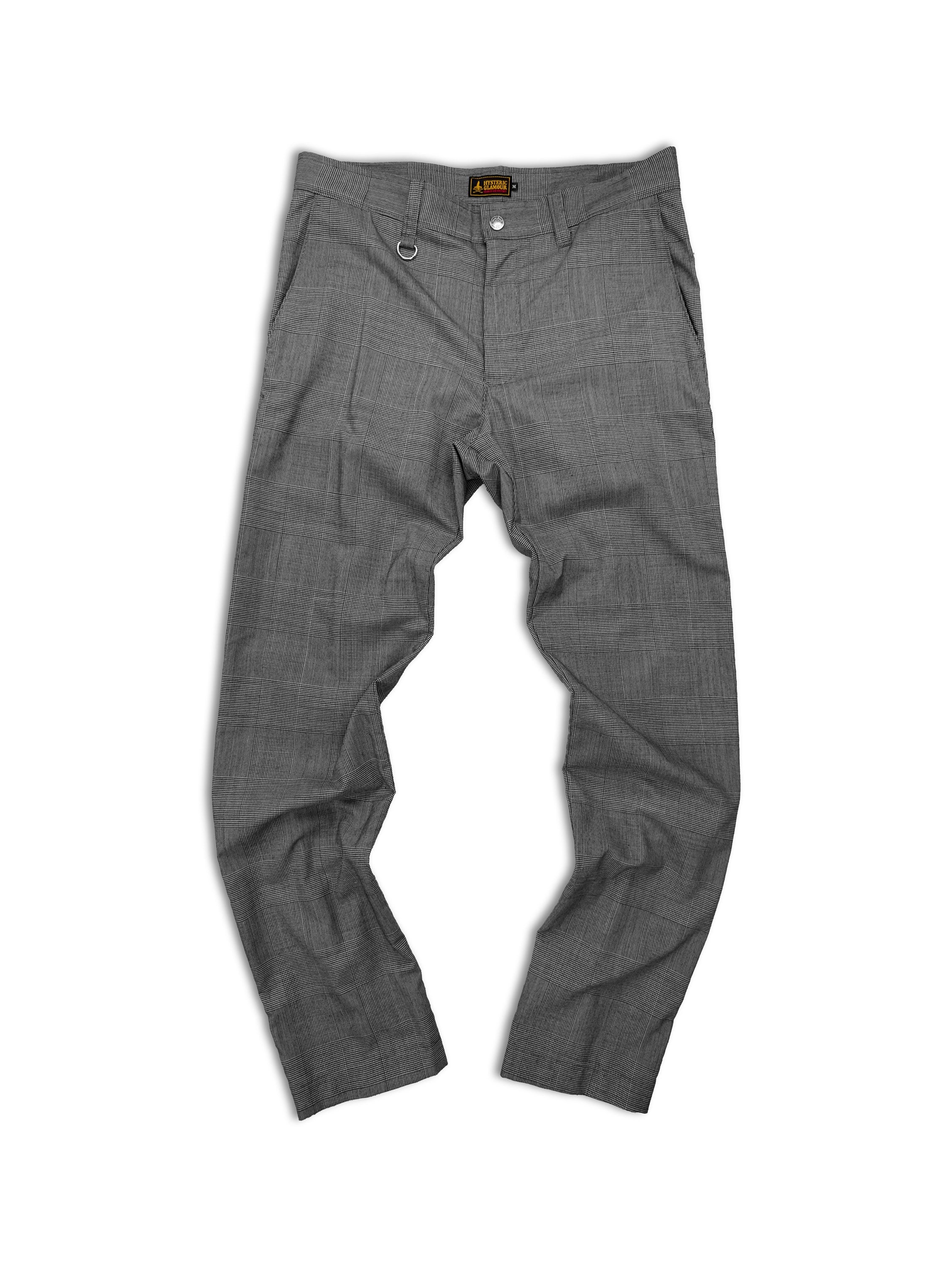 00s Hysteric Glamour ‘Multi-zip’ Grey D-Ring Pants
