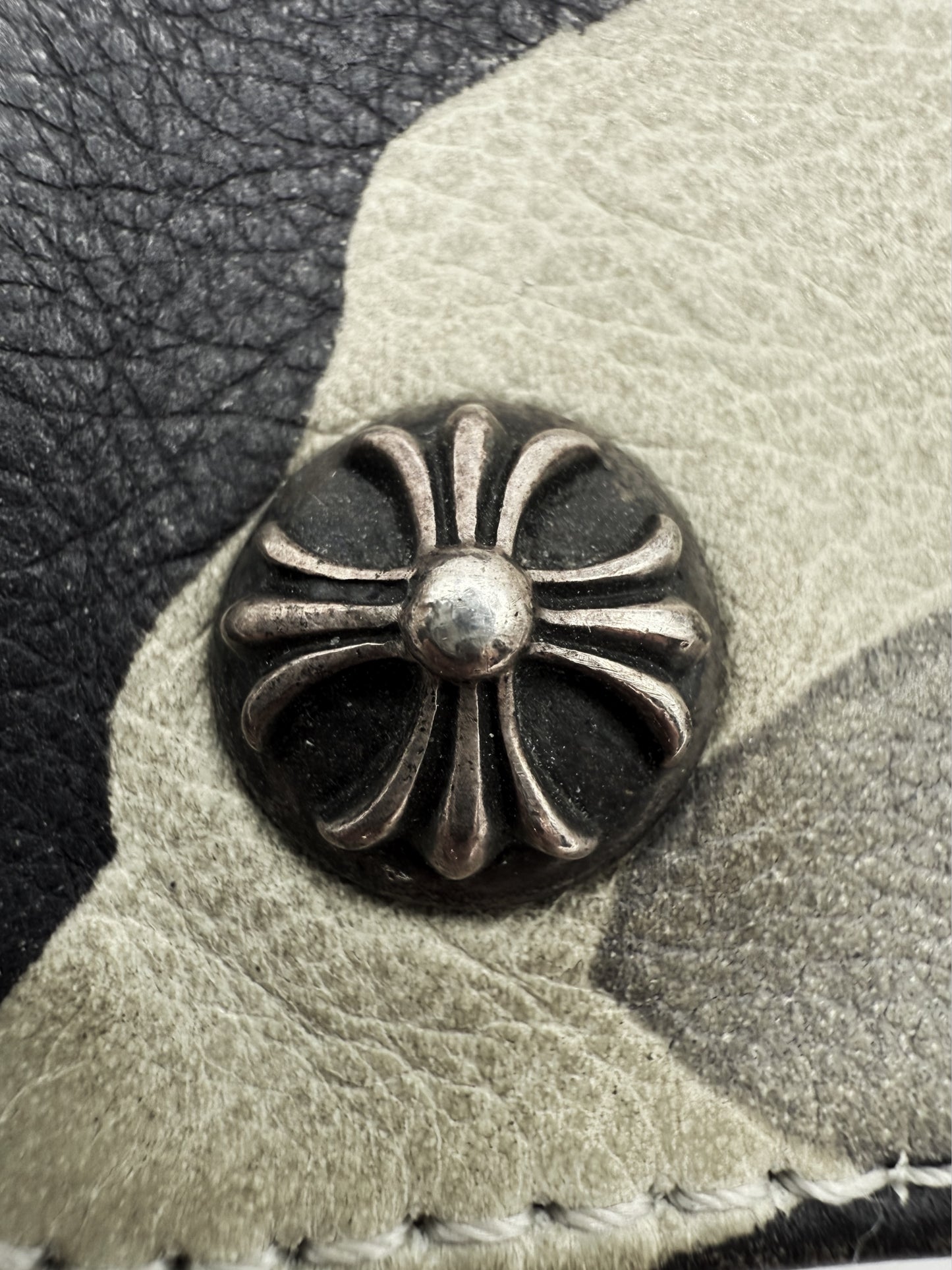 Chrome Hearts ‘Snow Camo’ Leather Bifold Wallet