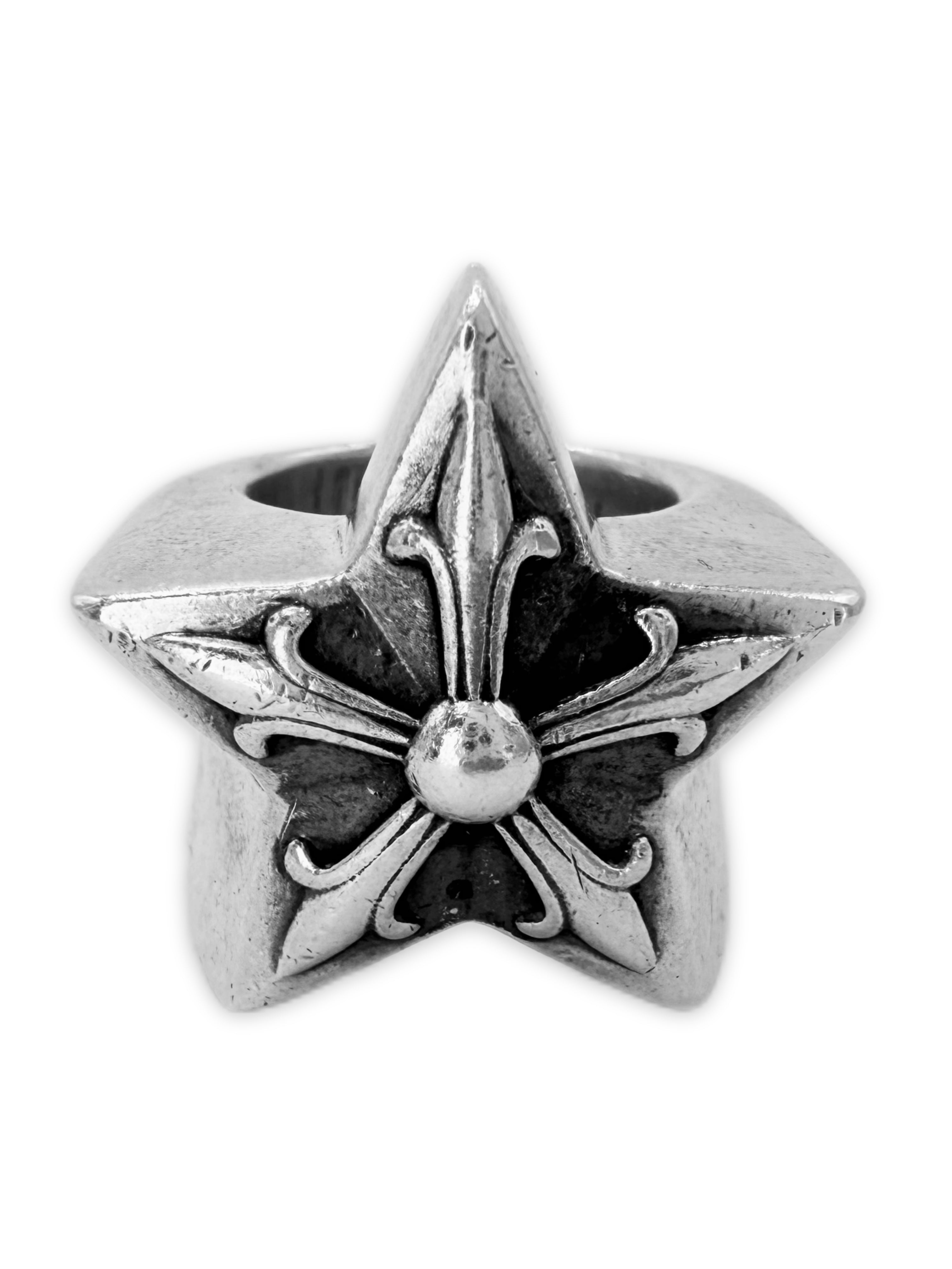 Chrome Hearts ‘Star’ XL .925 Silver Ring