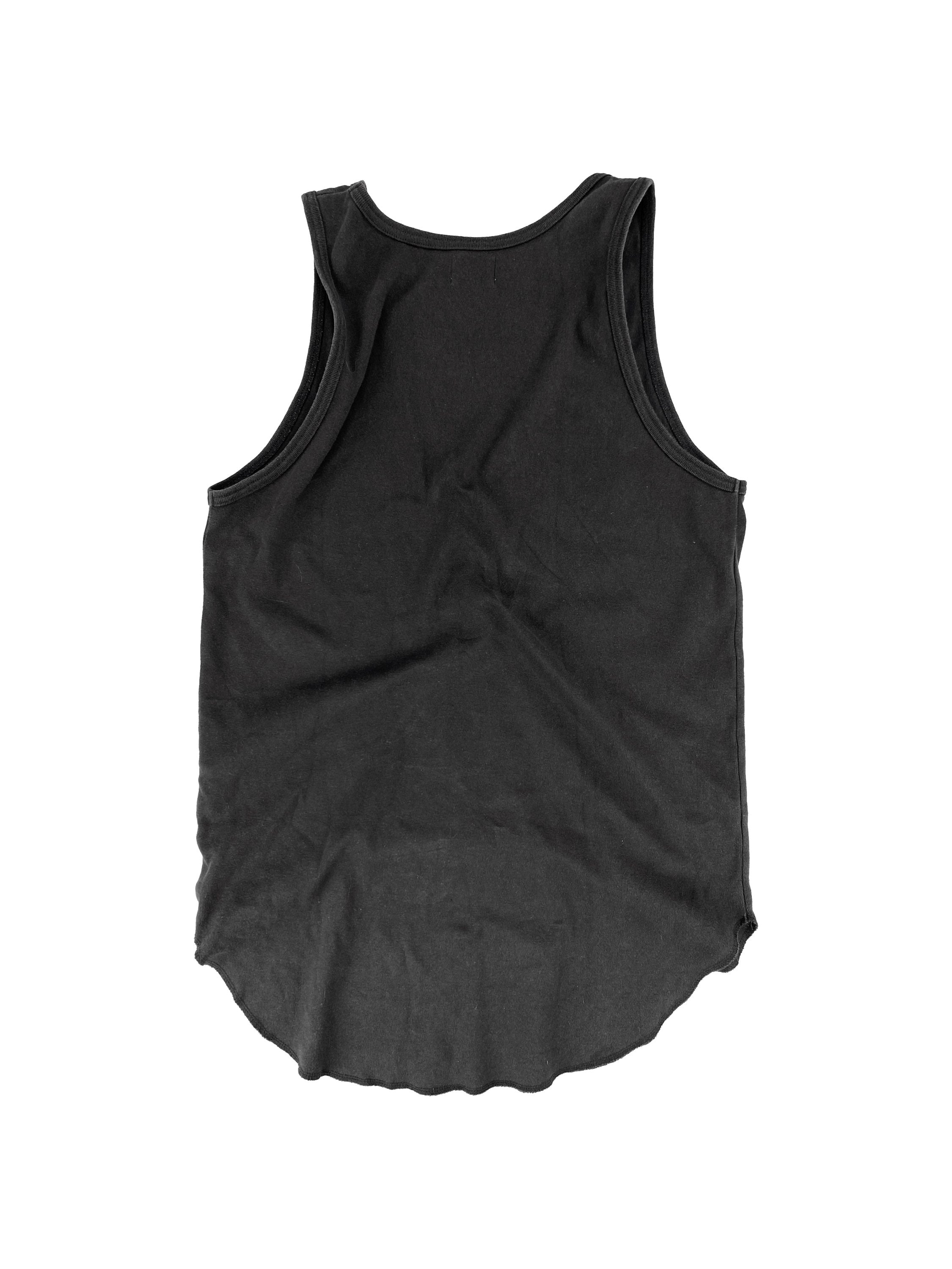 Number (N)ine Slate Grey Reinforced Tank-top