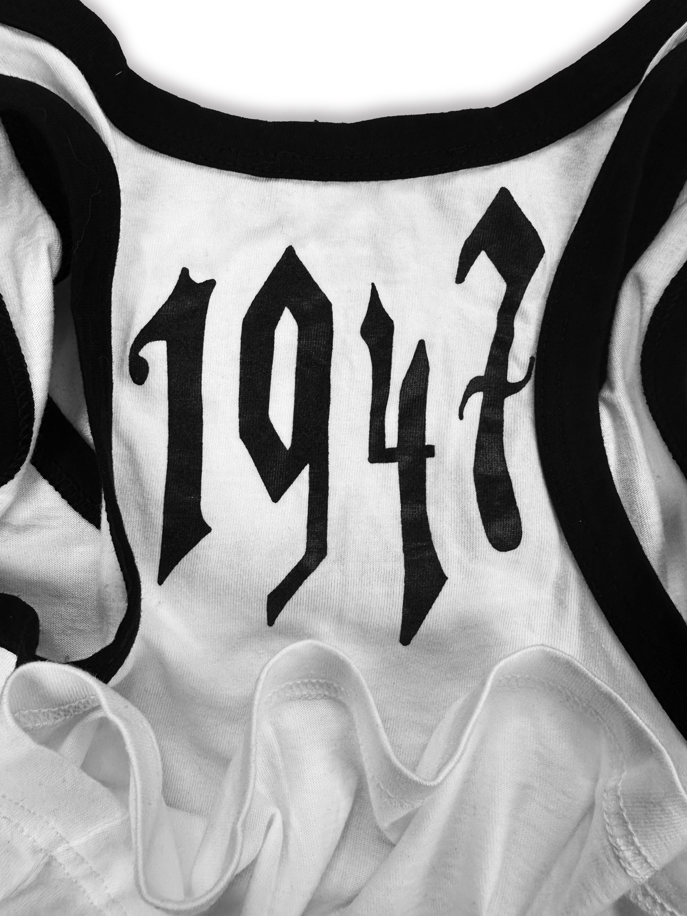 SS02 Dior by John Galliano ‘1947’ Gothic Sleeveless Tank Top