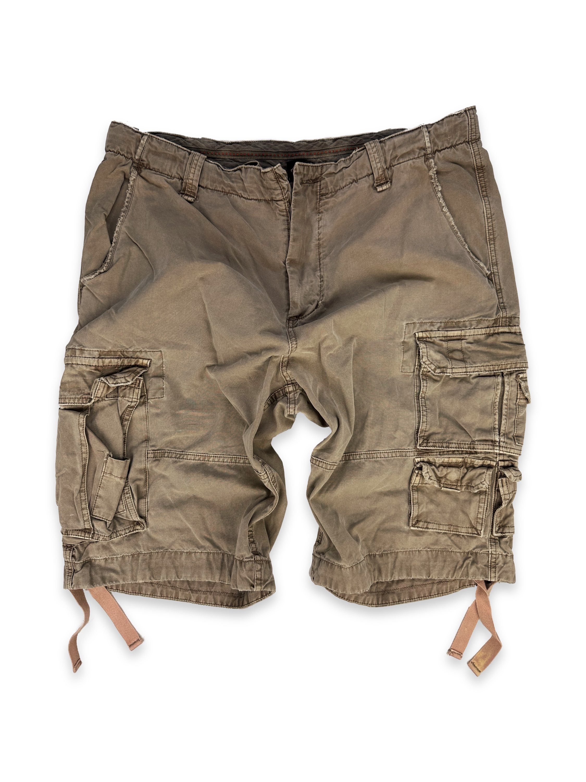 AW05 Dolce & Gabbana ‘Multi Pocket’ Tan Cargo Shorts