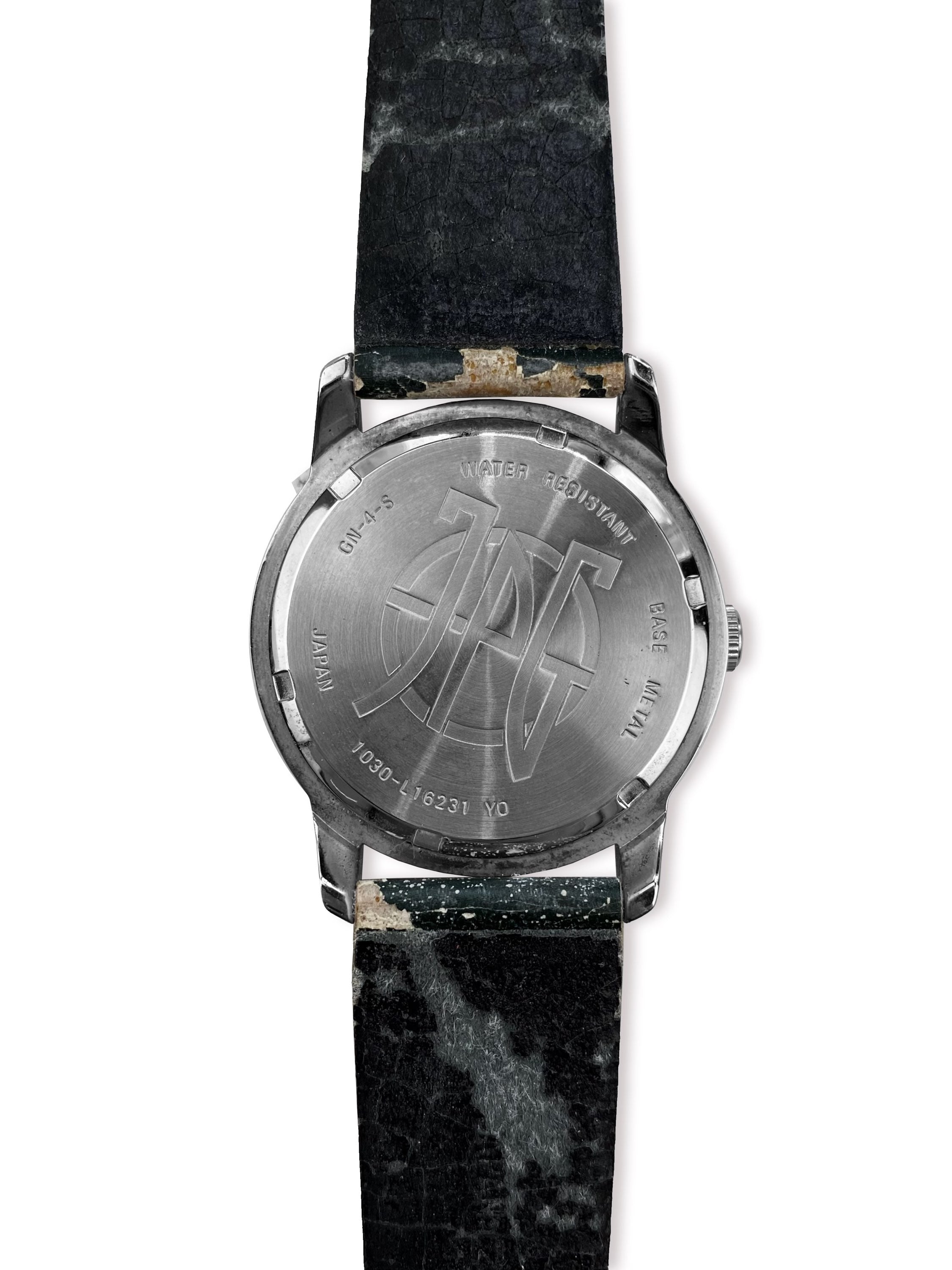 90’s Jean Paul Gaultier “Sports” Metallic Cyber Watch