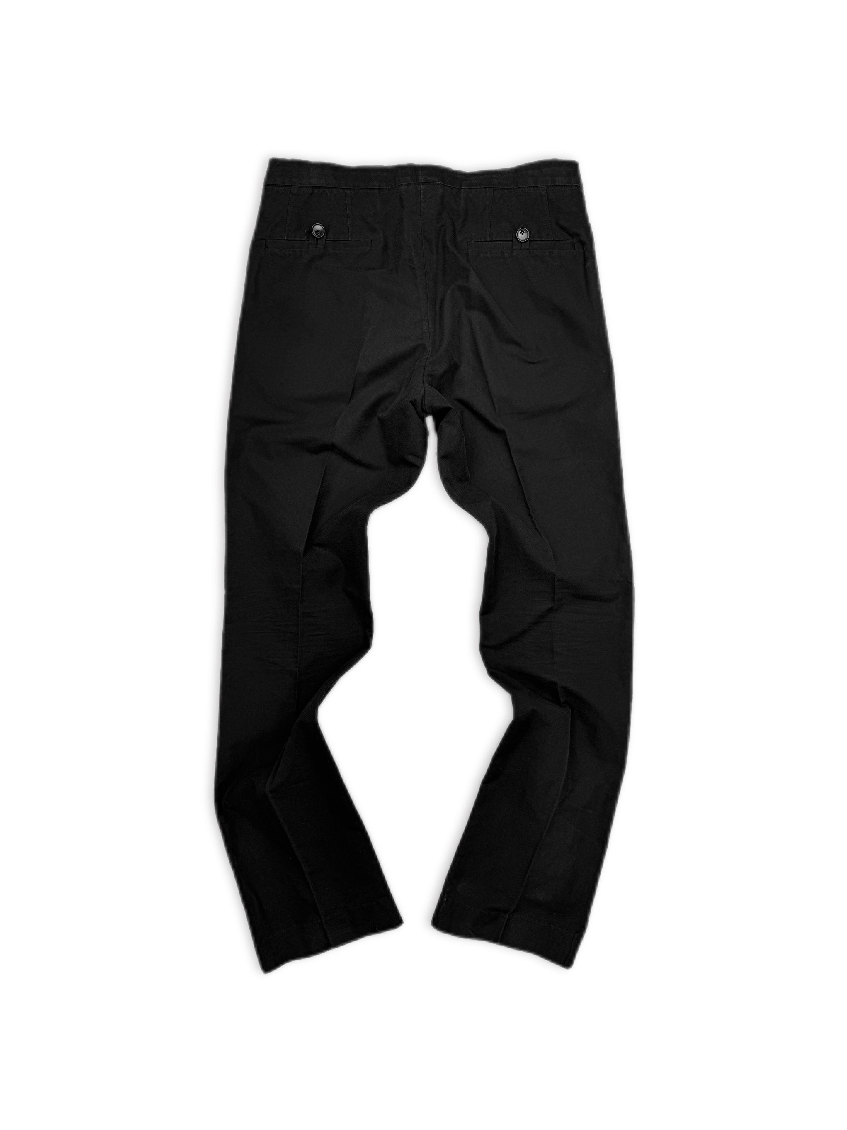 SS06 Carol Christian Poell Fluo Col 10 Yellow Contrast Stitch Suit Trousers