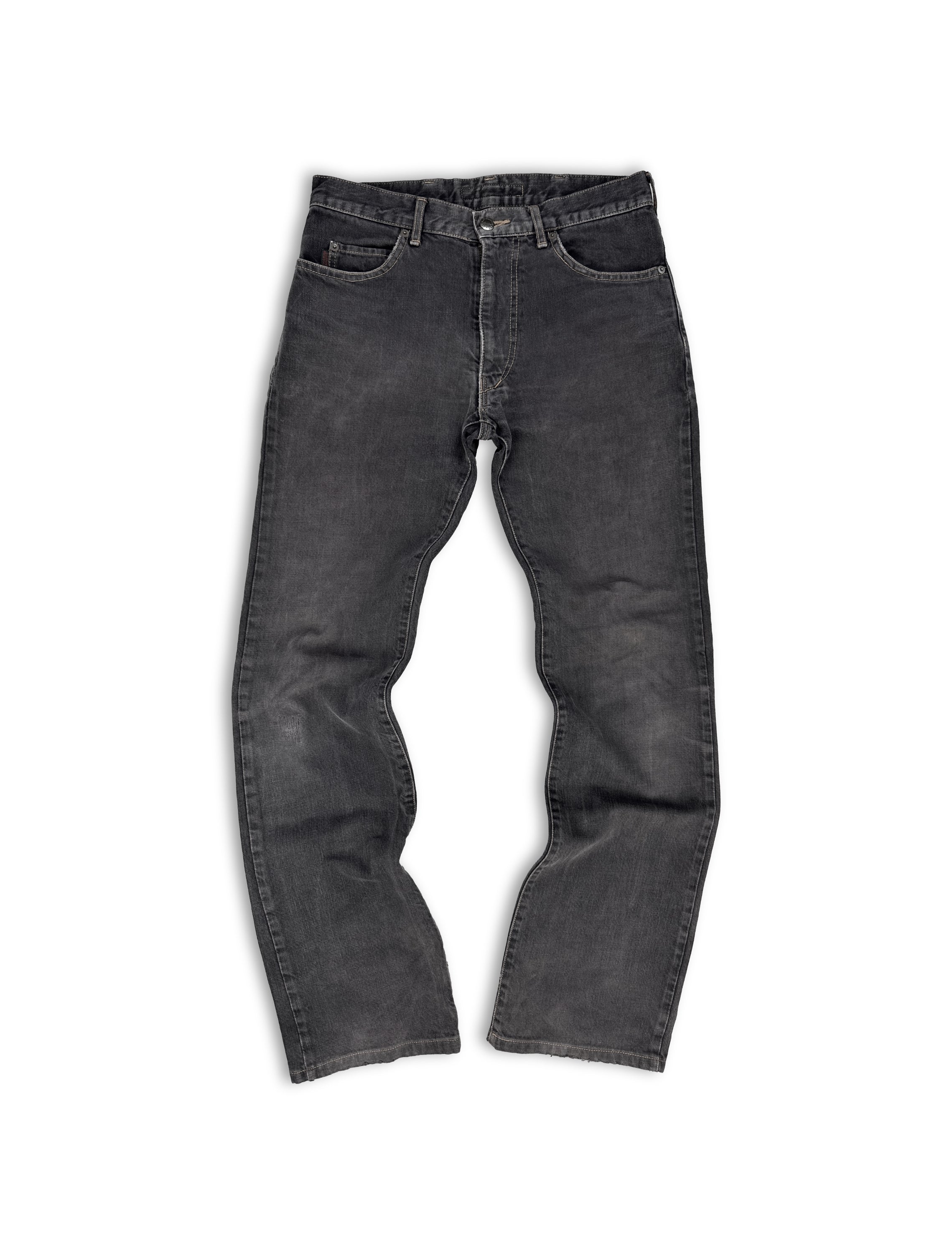 00s Katharine Hamnett Ash Wash Back Logo Denim