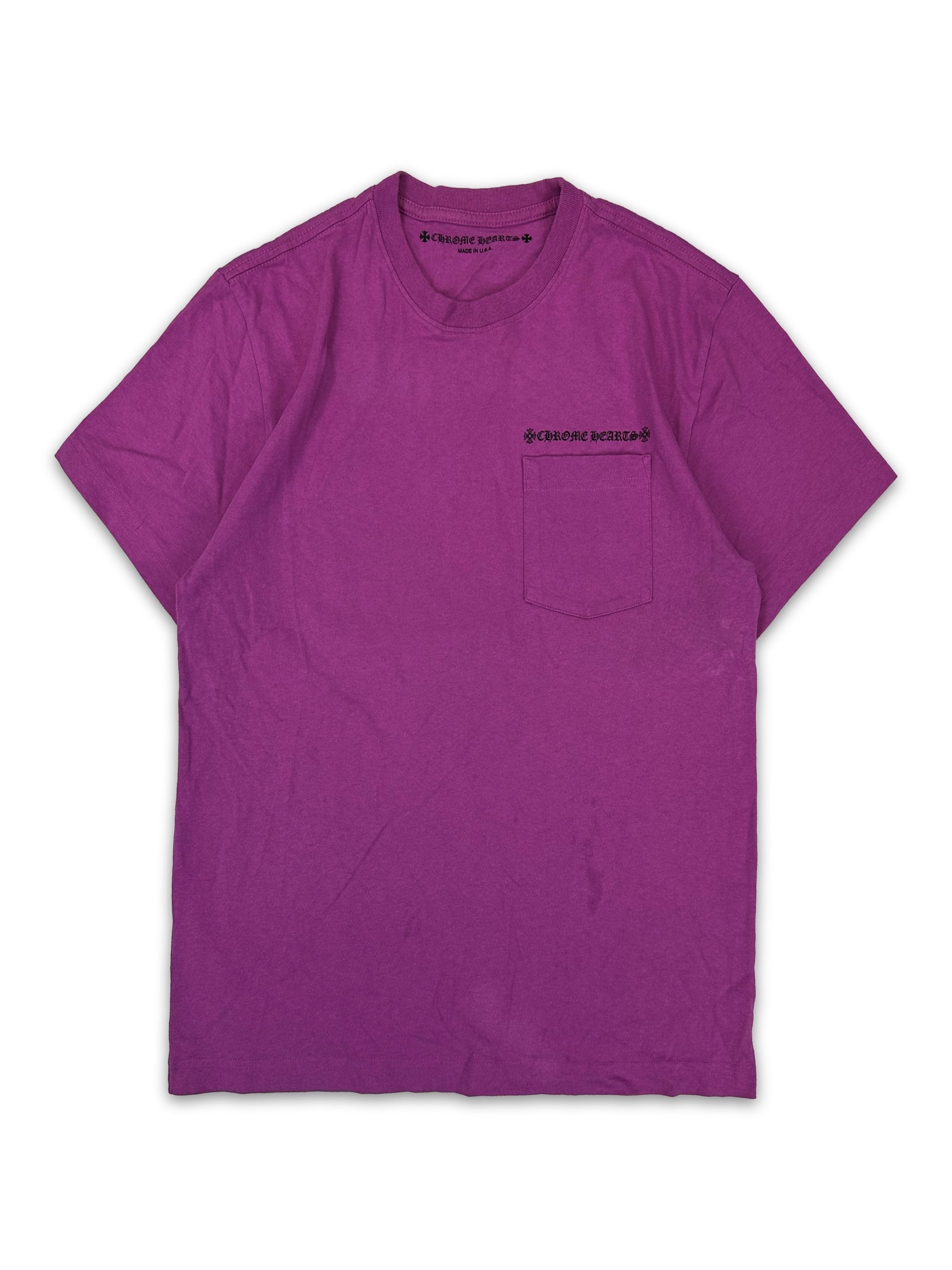 Chrome Hearts x Matty Boy ‘Spiderweb’ Purple Graphic T-Shirt