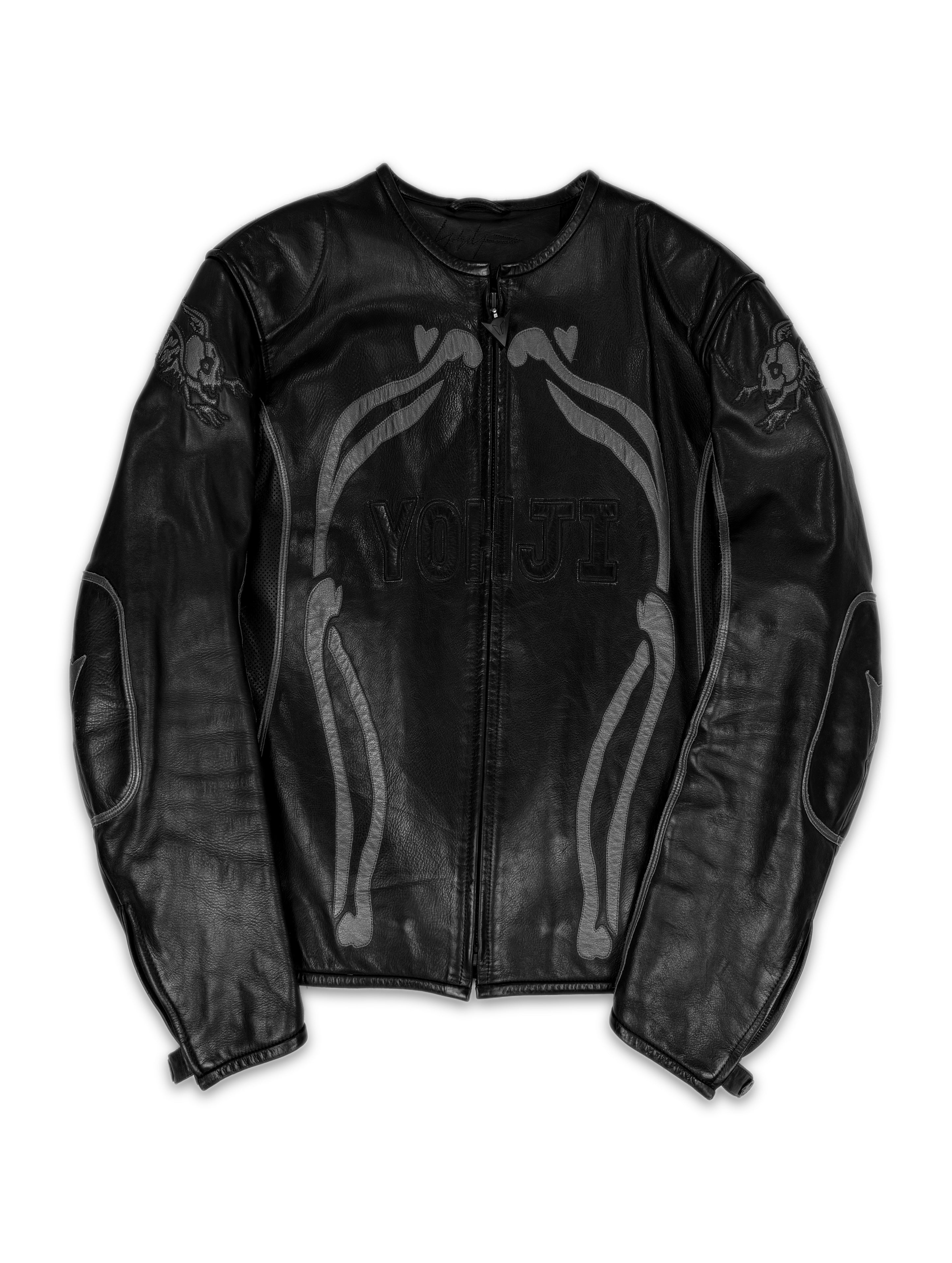 AW04 Yohji Yamamoto x Dianese ‘Skull & Crossbones’ Leather Moto Jacket