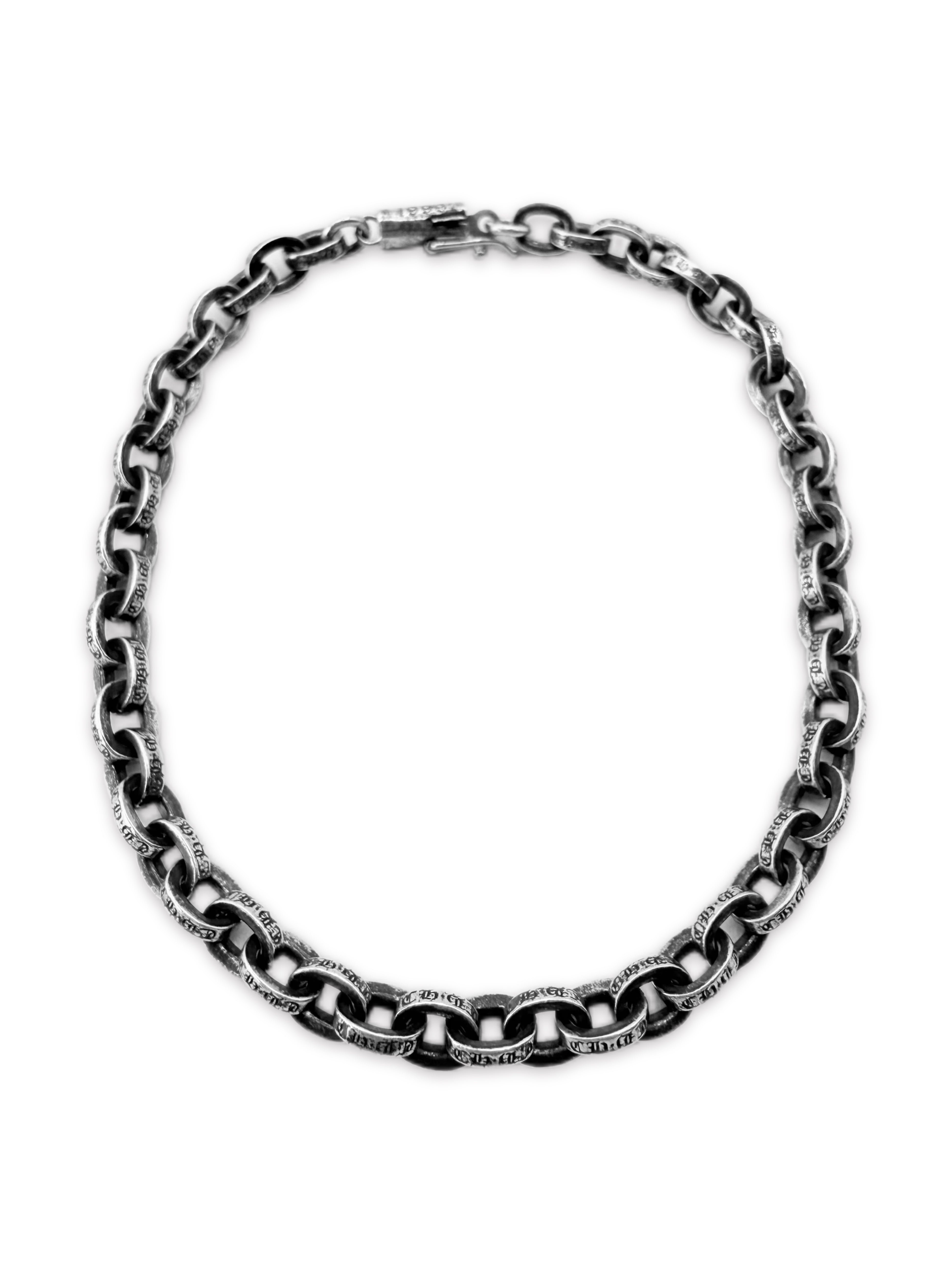 Chrome Hearts ‘Paper Chain’ 8 inch .925 Silver  Bracelet