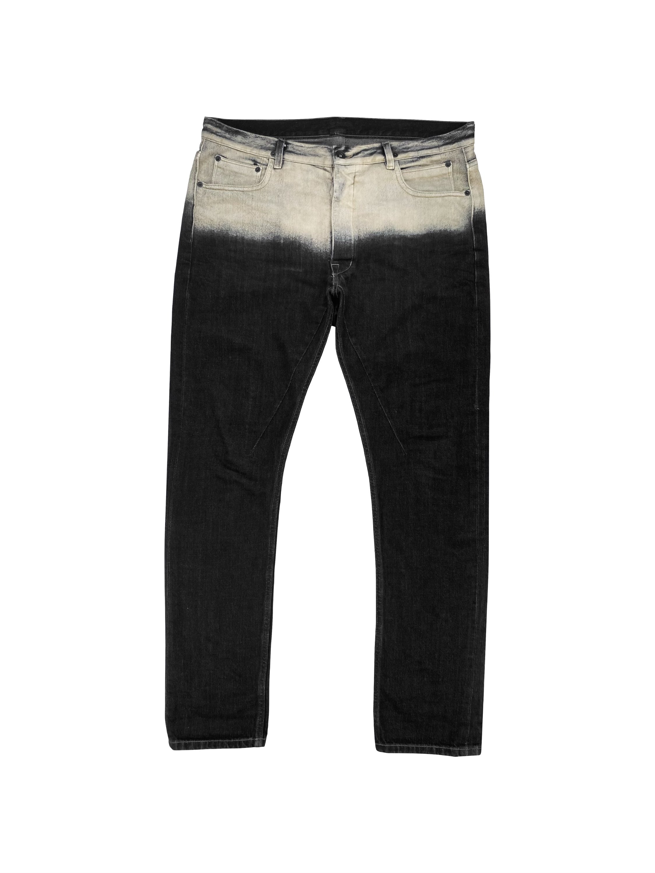 SS16 Rick Owens DRKSHDW Gradient Dip Dye Detroit Denim