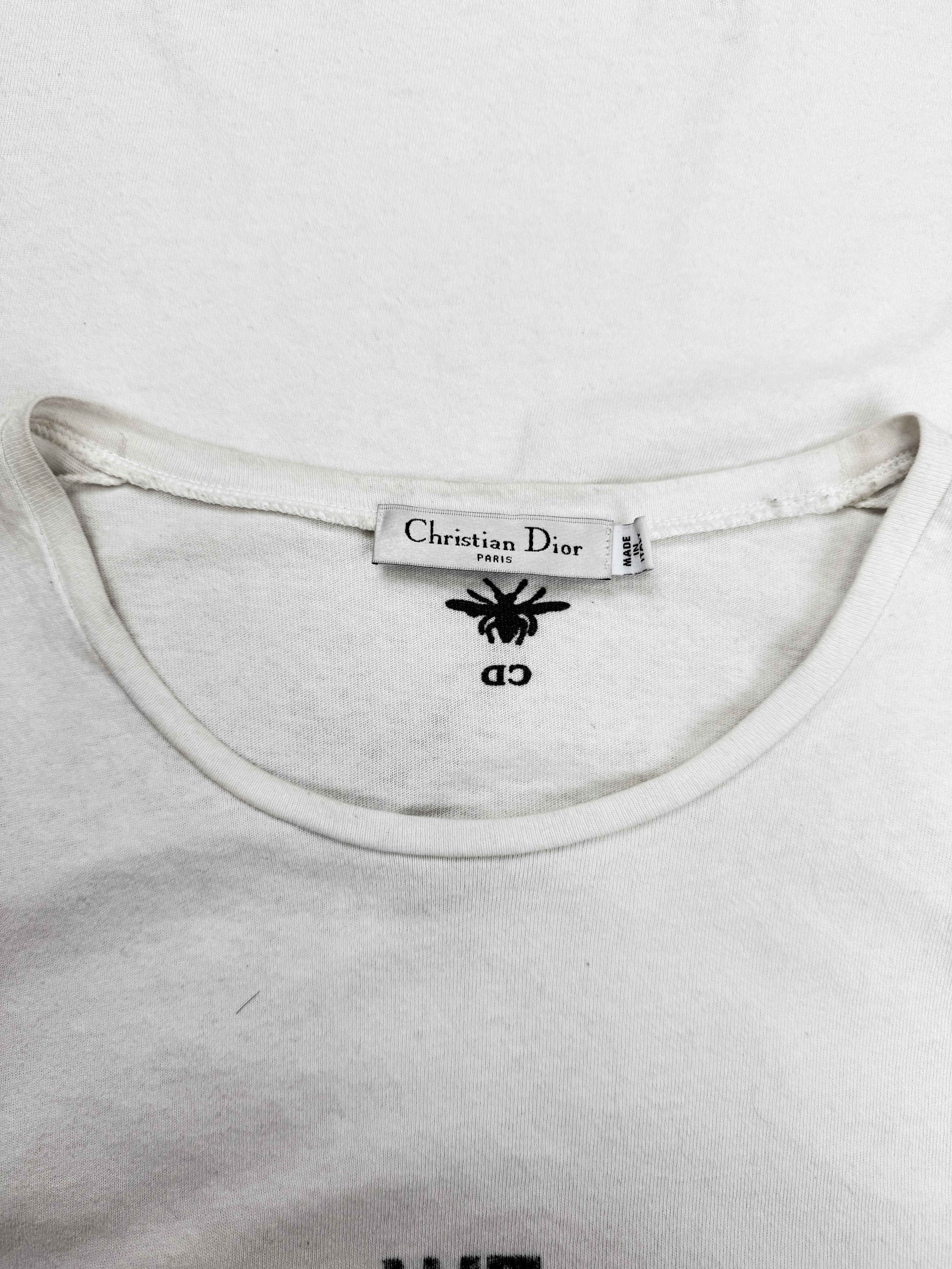 SS17 Dior Homme ‘We Should All Be Feminists’ White Slogan T-Shirt