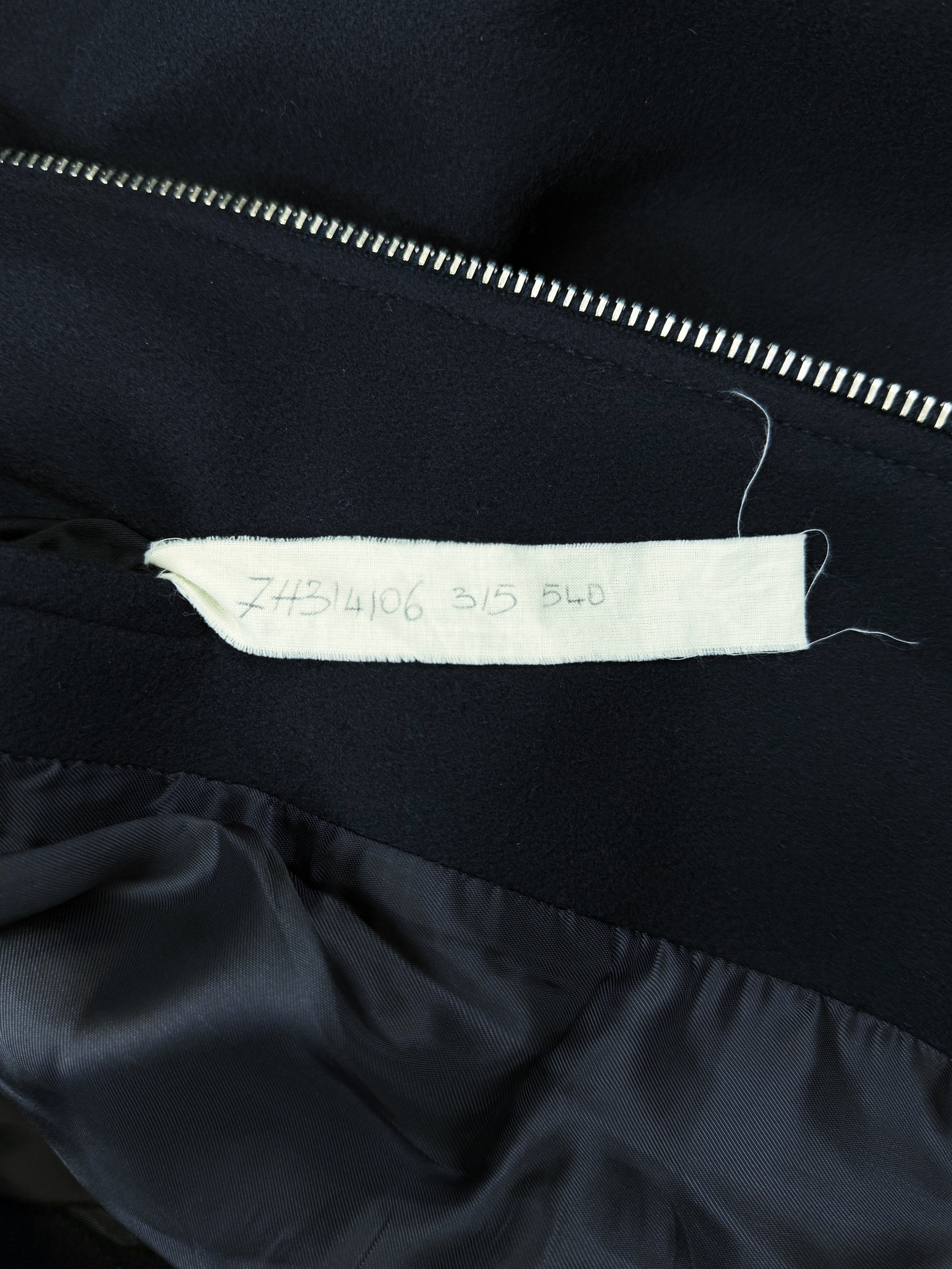 AW07 Dior Homme ‘Navigate’ SAMPLE Hedi Slimane Wool Jacket