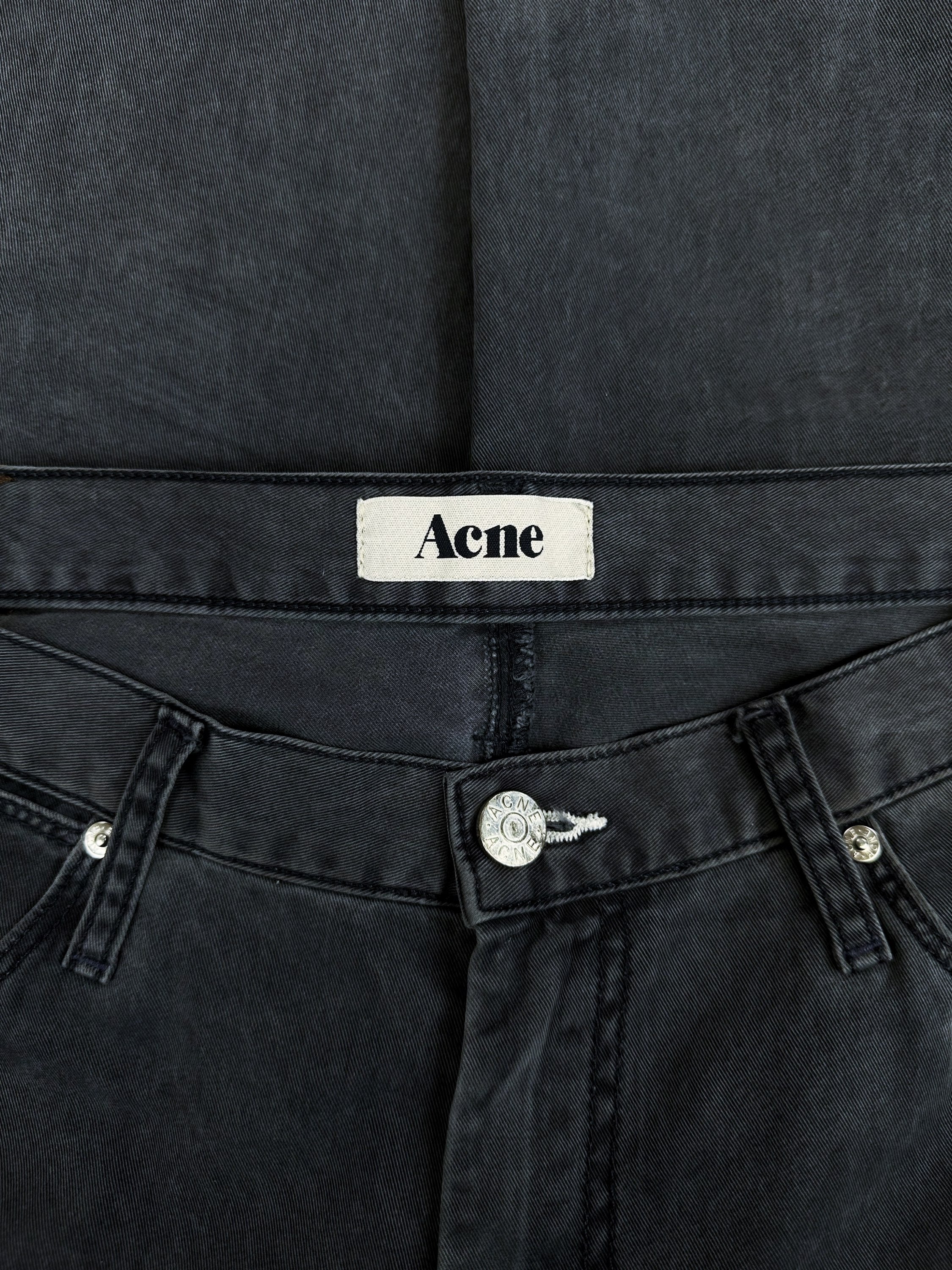 00s Acne Studios Blue Wash Metal Rivet Pants