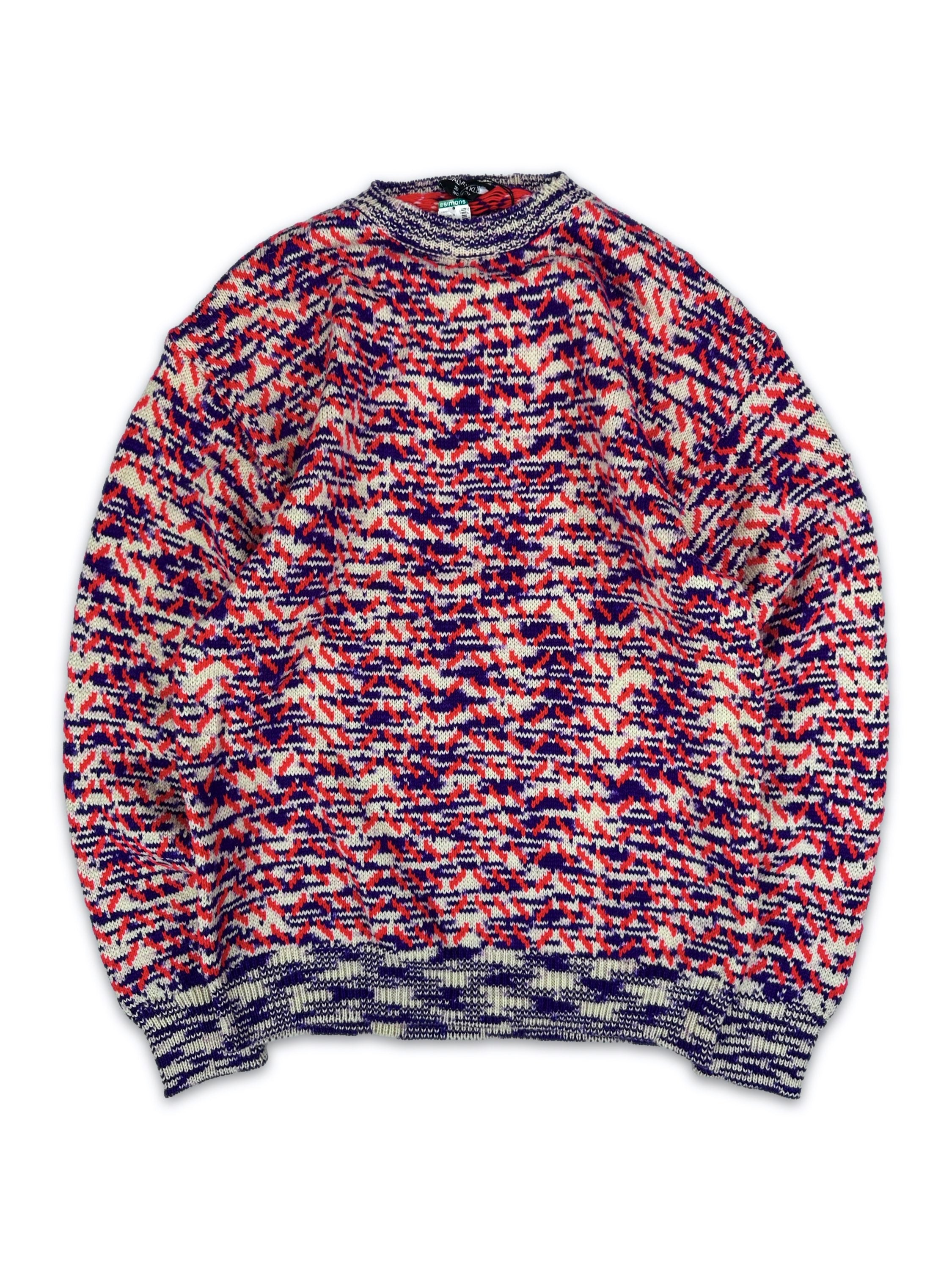 Calvin Klein 205W39NYC Jacquard Space Knitted Sweater