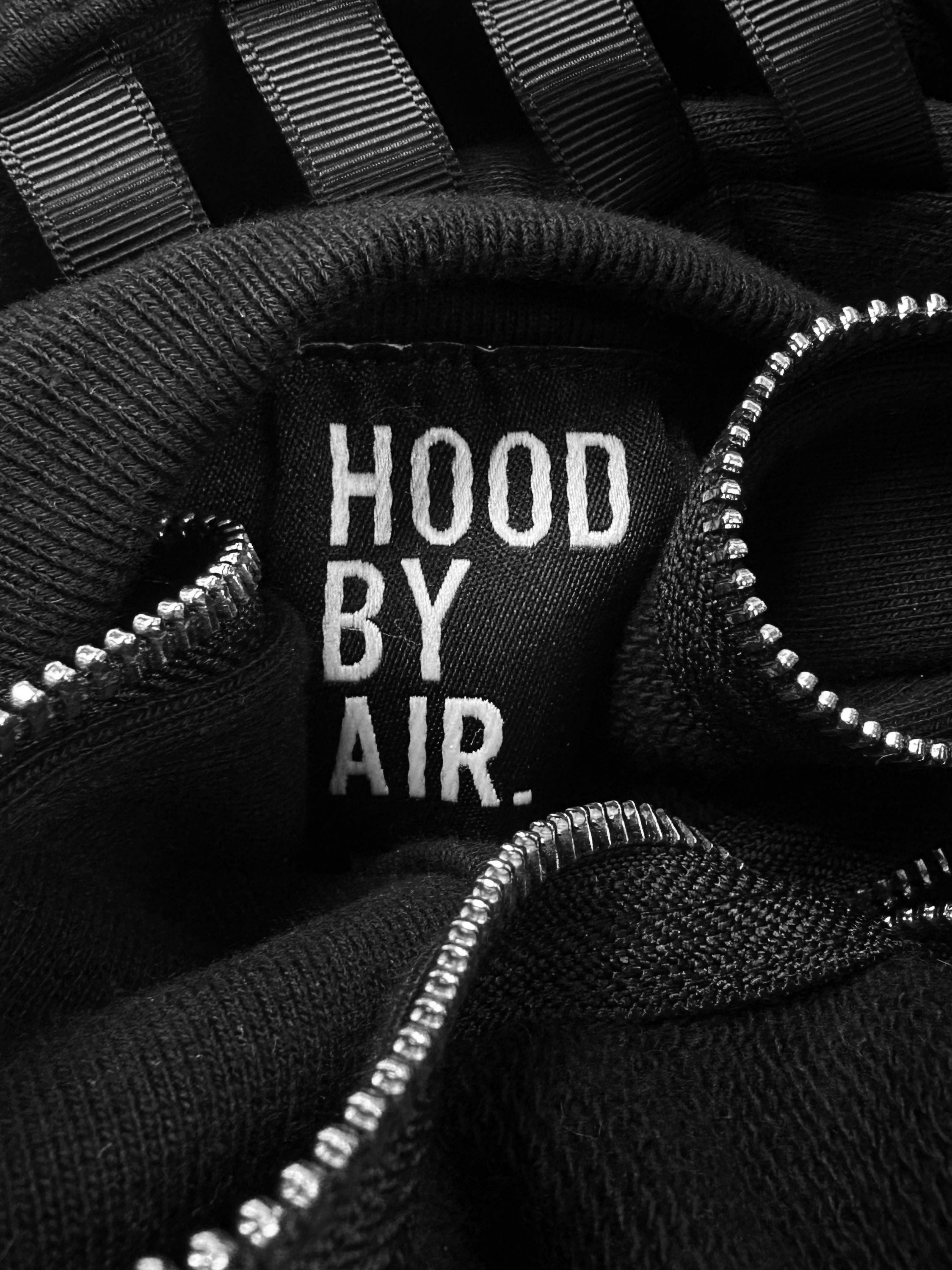 2010s Hood By Air ‘Exoskeleton’ Bondage 3D Back-Zip Crewneck
