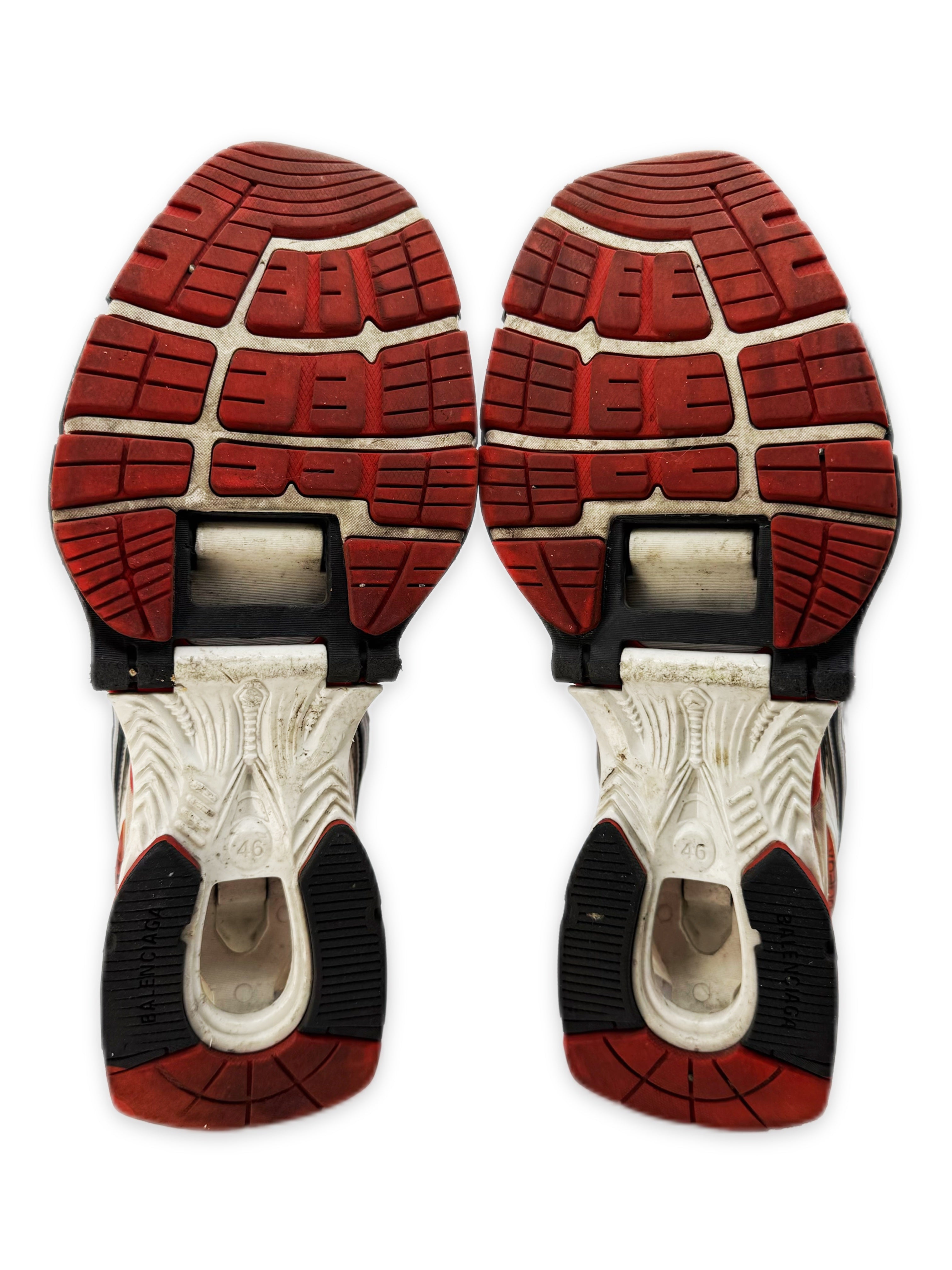Balenciaga ‘Xpander’ Heel Red Low-top Sneakers