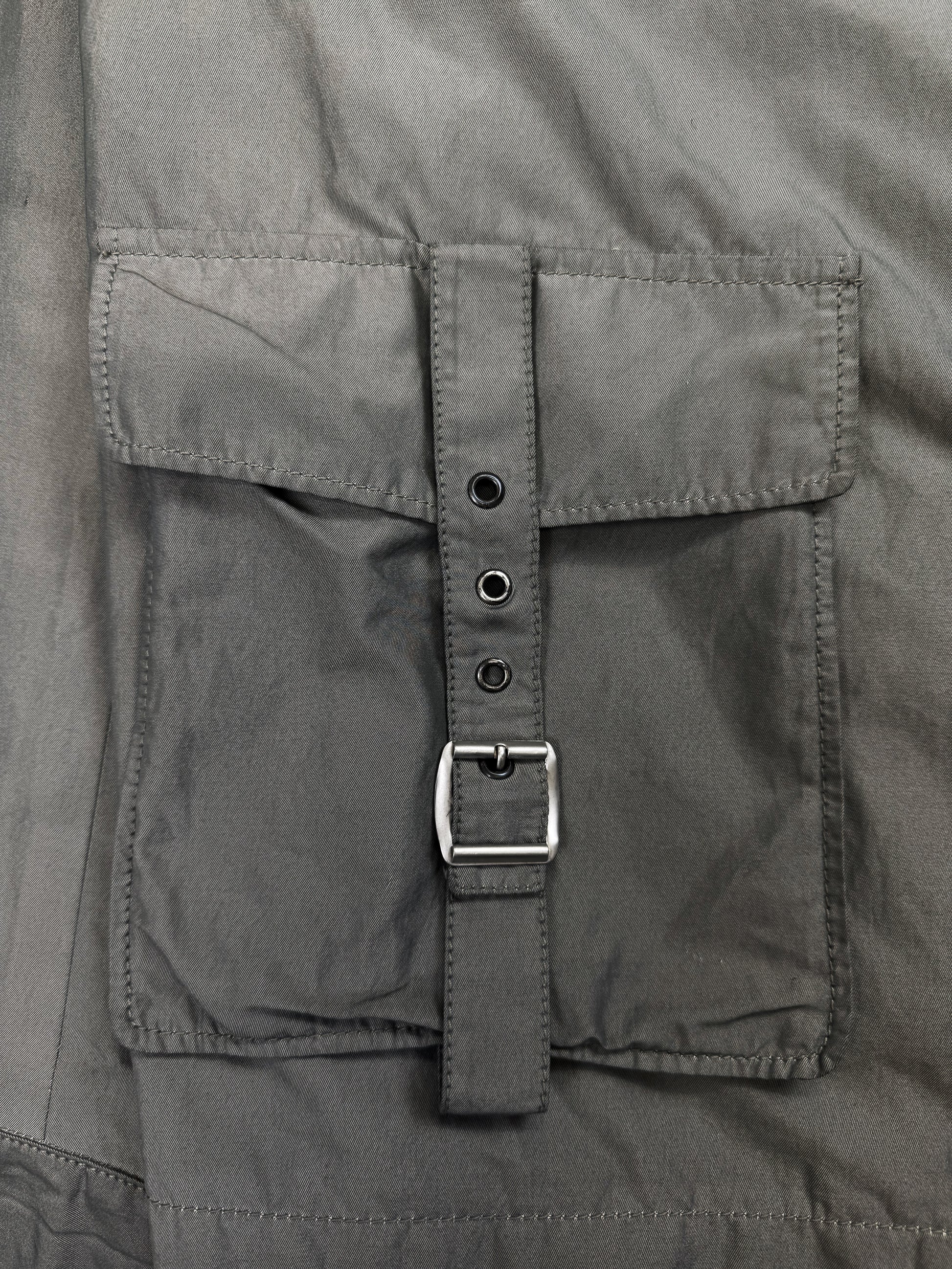 SS07 Maison Margiela Bondage Grey Flight Jacket