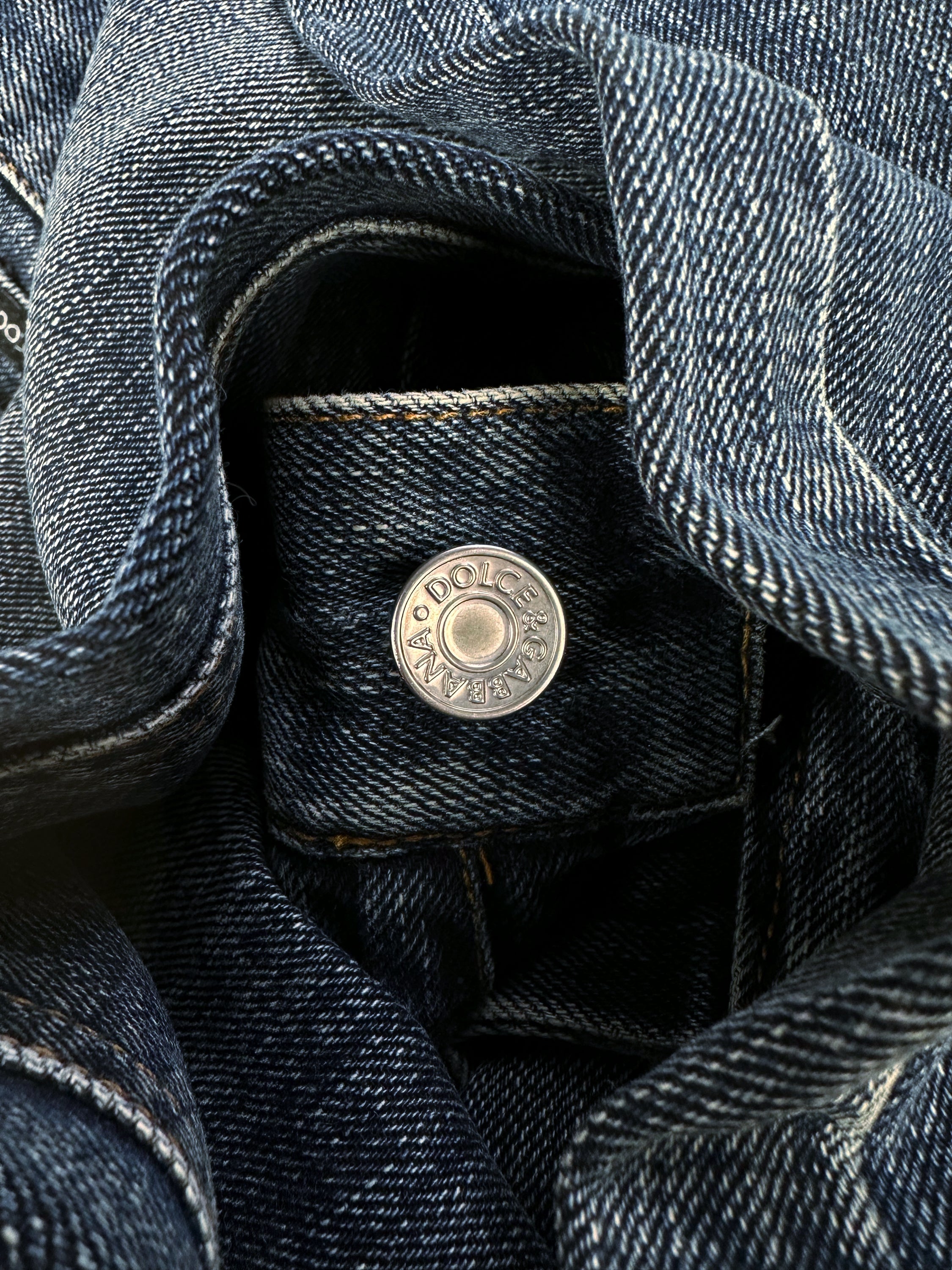 00s Dolce &amp; Gabbana Washed Heavy Weight Denim