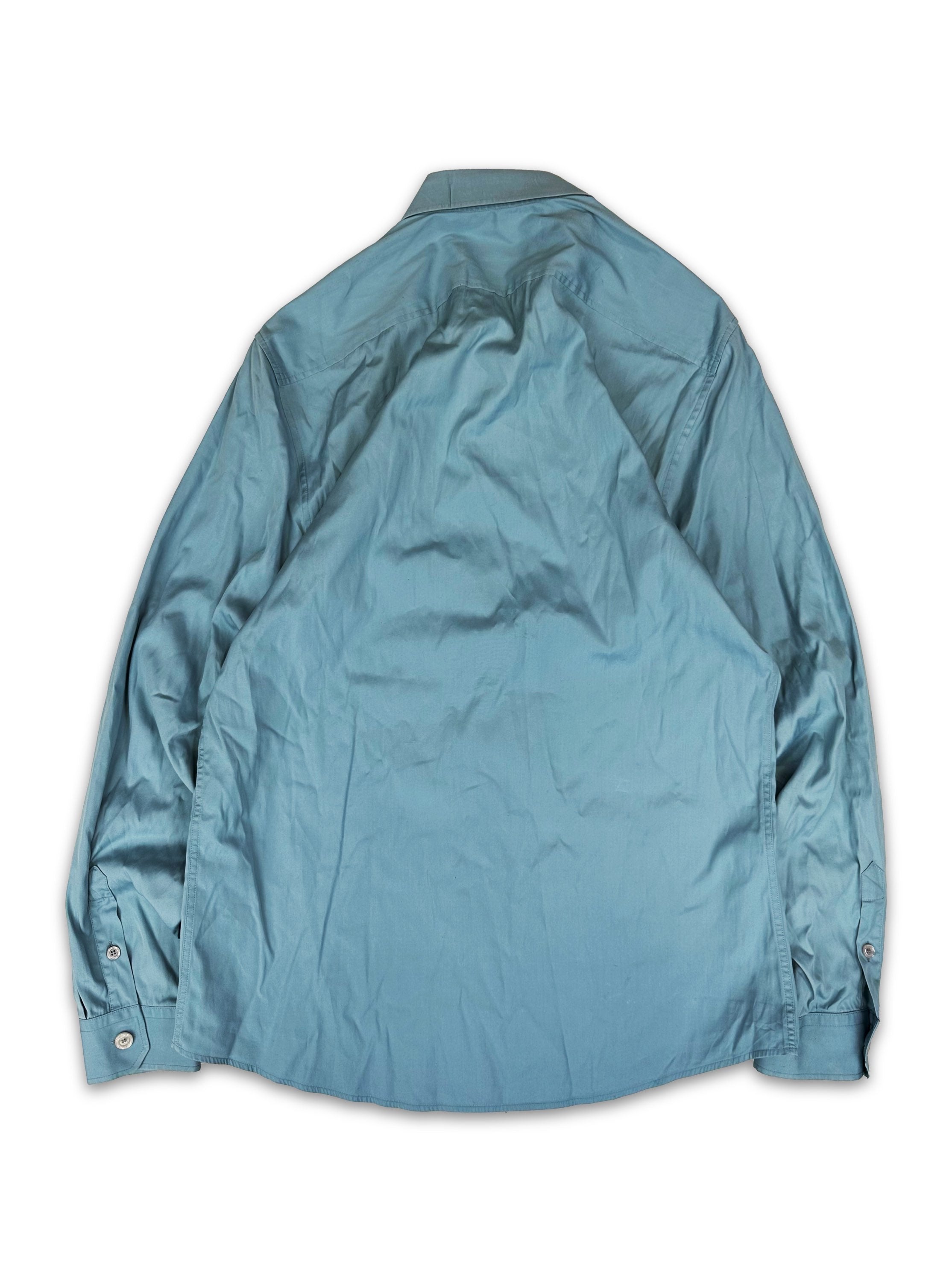 Gucci ‘Staff Exclusive’ Baby Blue Uniform Long Sleeve Shirt