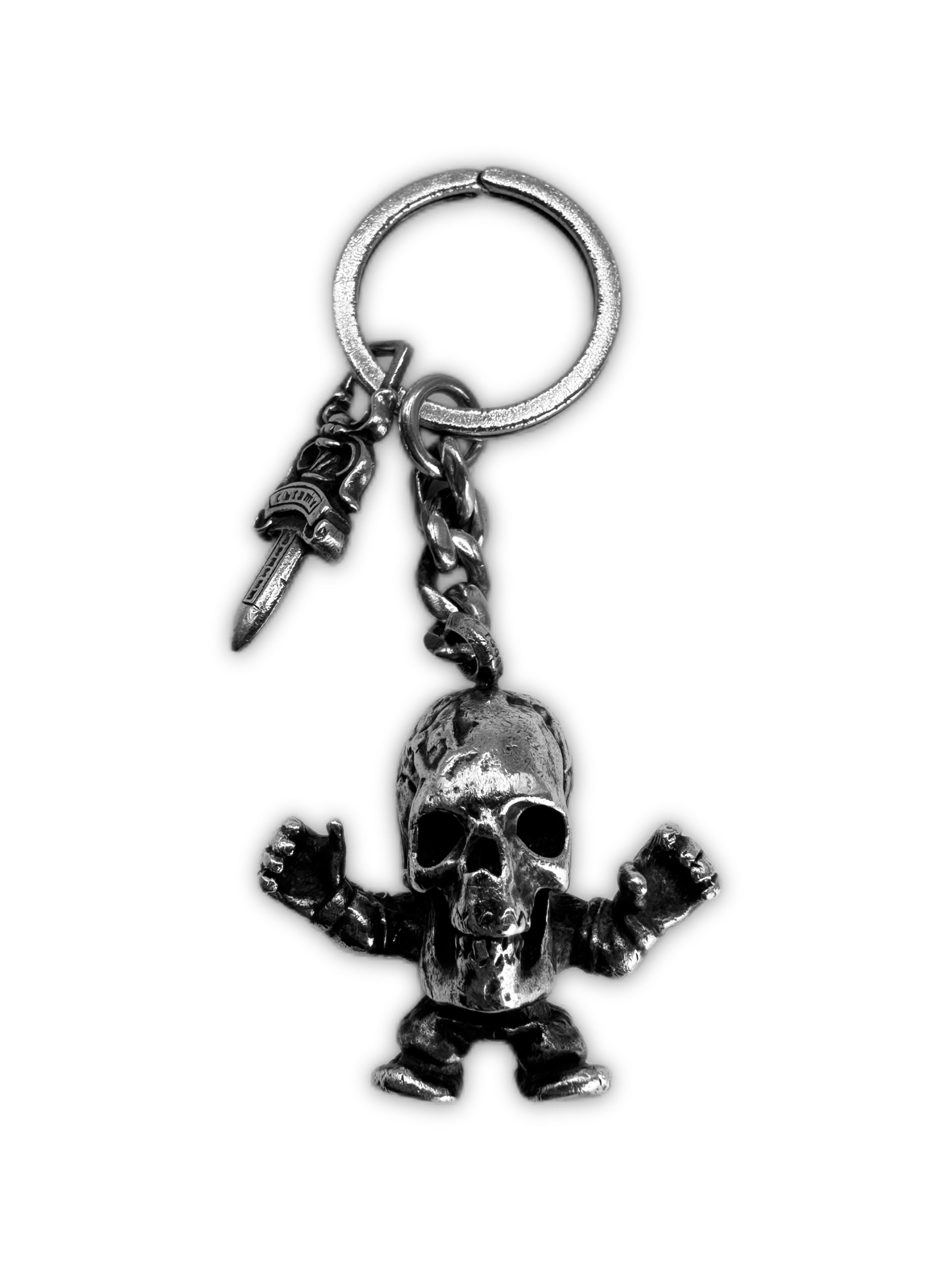 Chrome Hearts x Foti ‘Harris Teeter’ Skull & Dagger Keychain