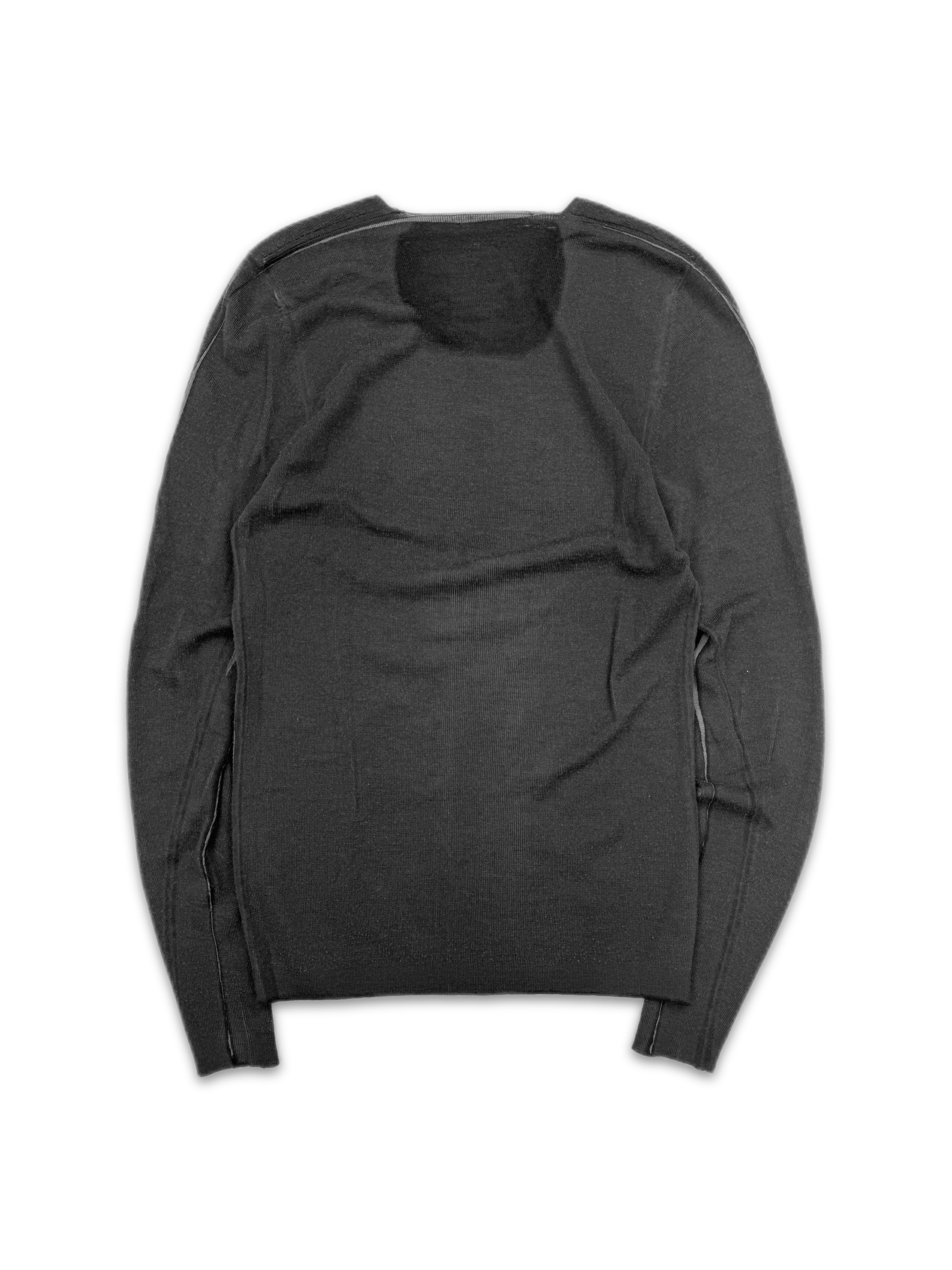 Label Under Construction LUC Light Weight Knitted Sweater