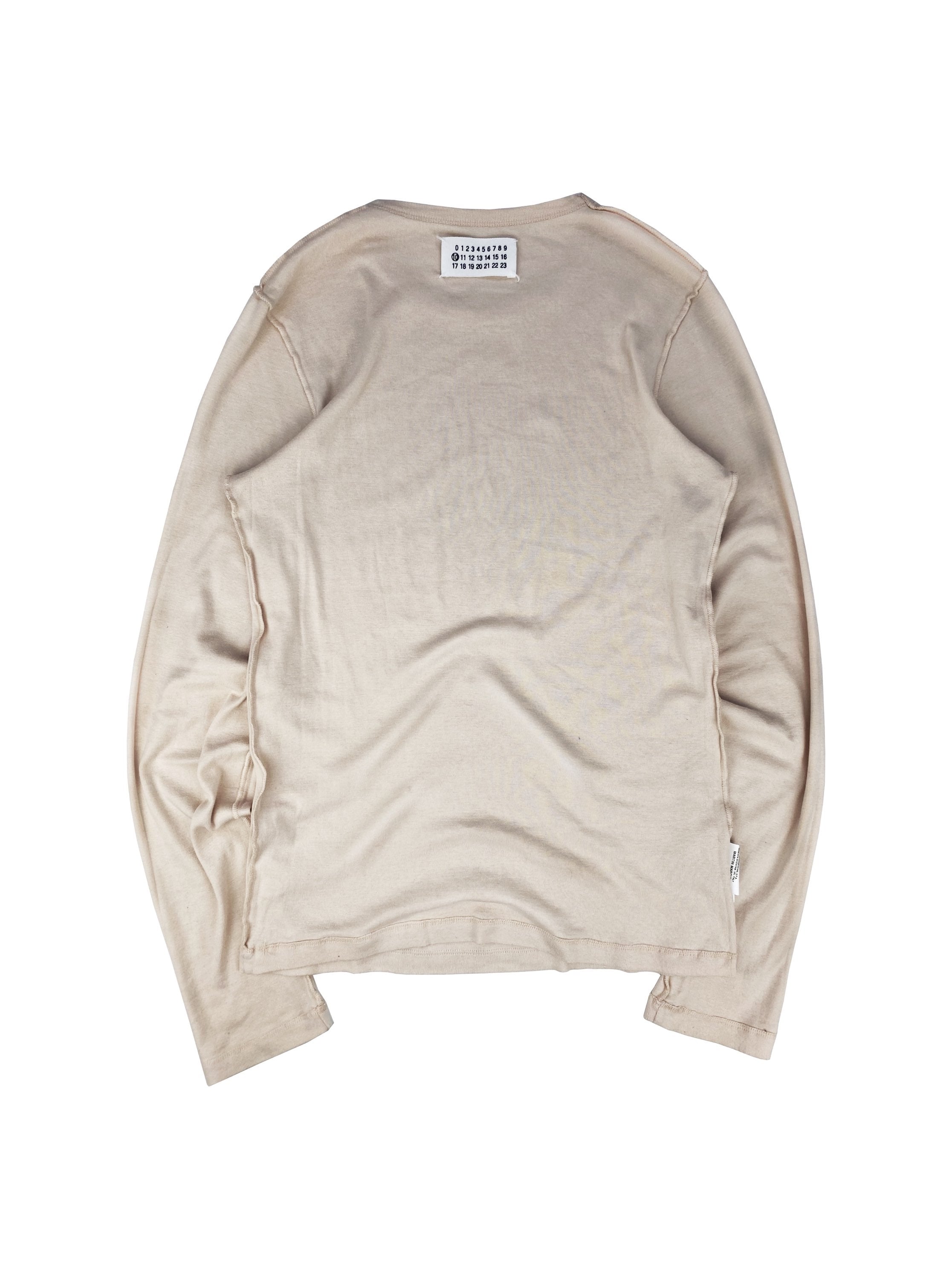 AW06 Maison Margiela ‘I Don’t Smoke’ Reversible Longsleeve Shirt