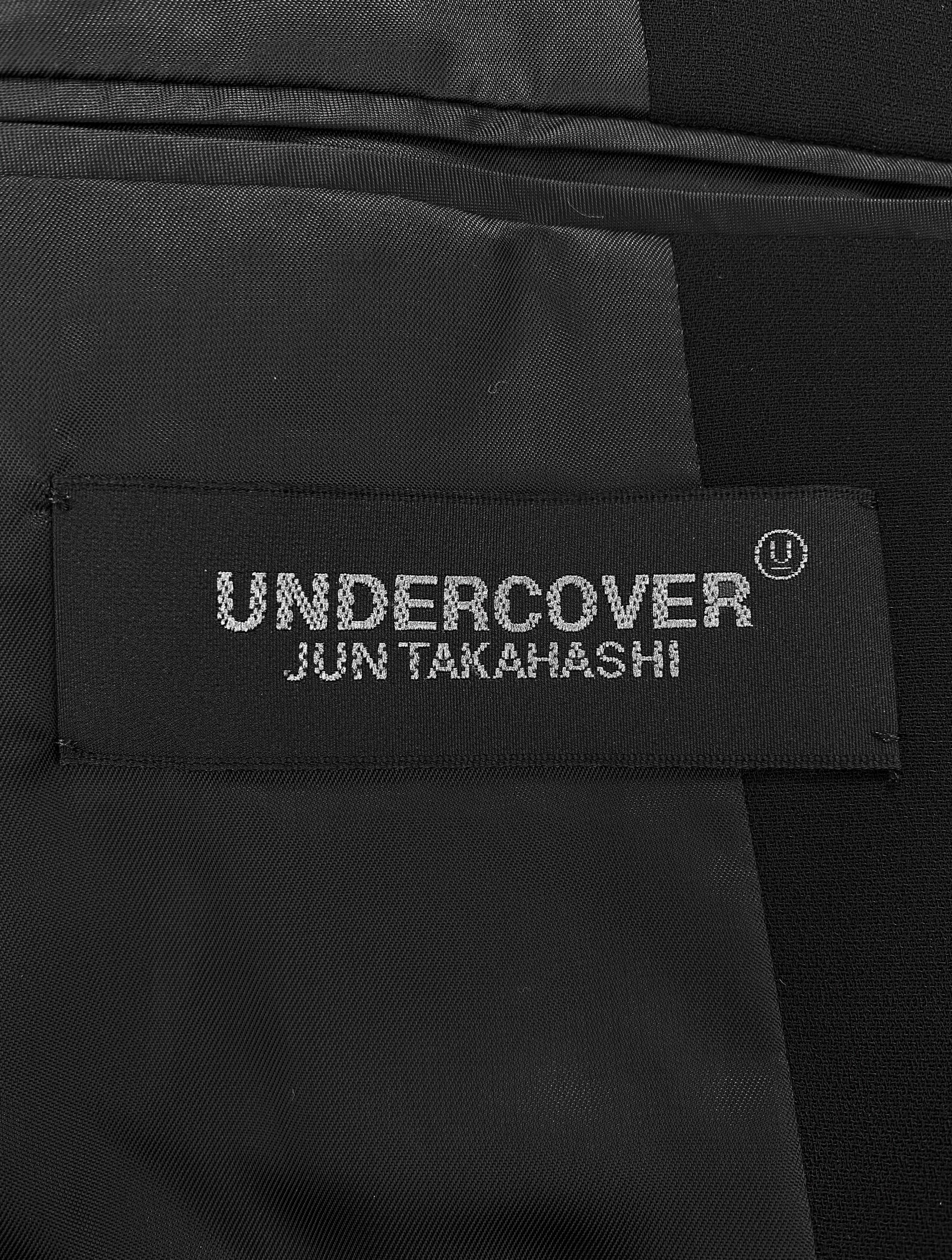 SS20 Undercover Cindy Sherman Pleated Spider Web Blazer