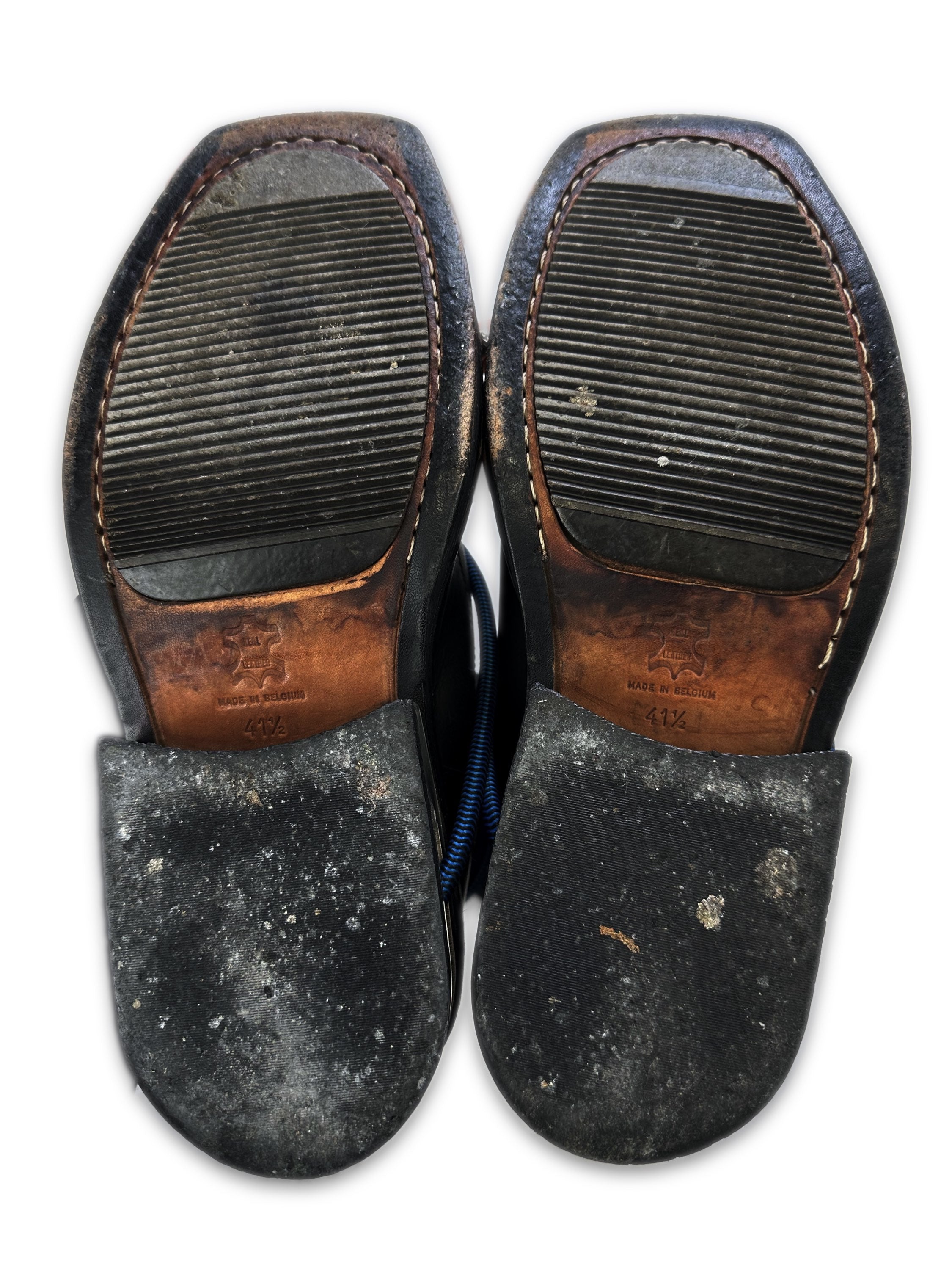 AW96 Dirk Bikkembergs ‘Bungee Cord’ Leather Mountaineering Boots