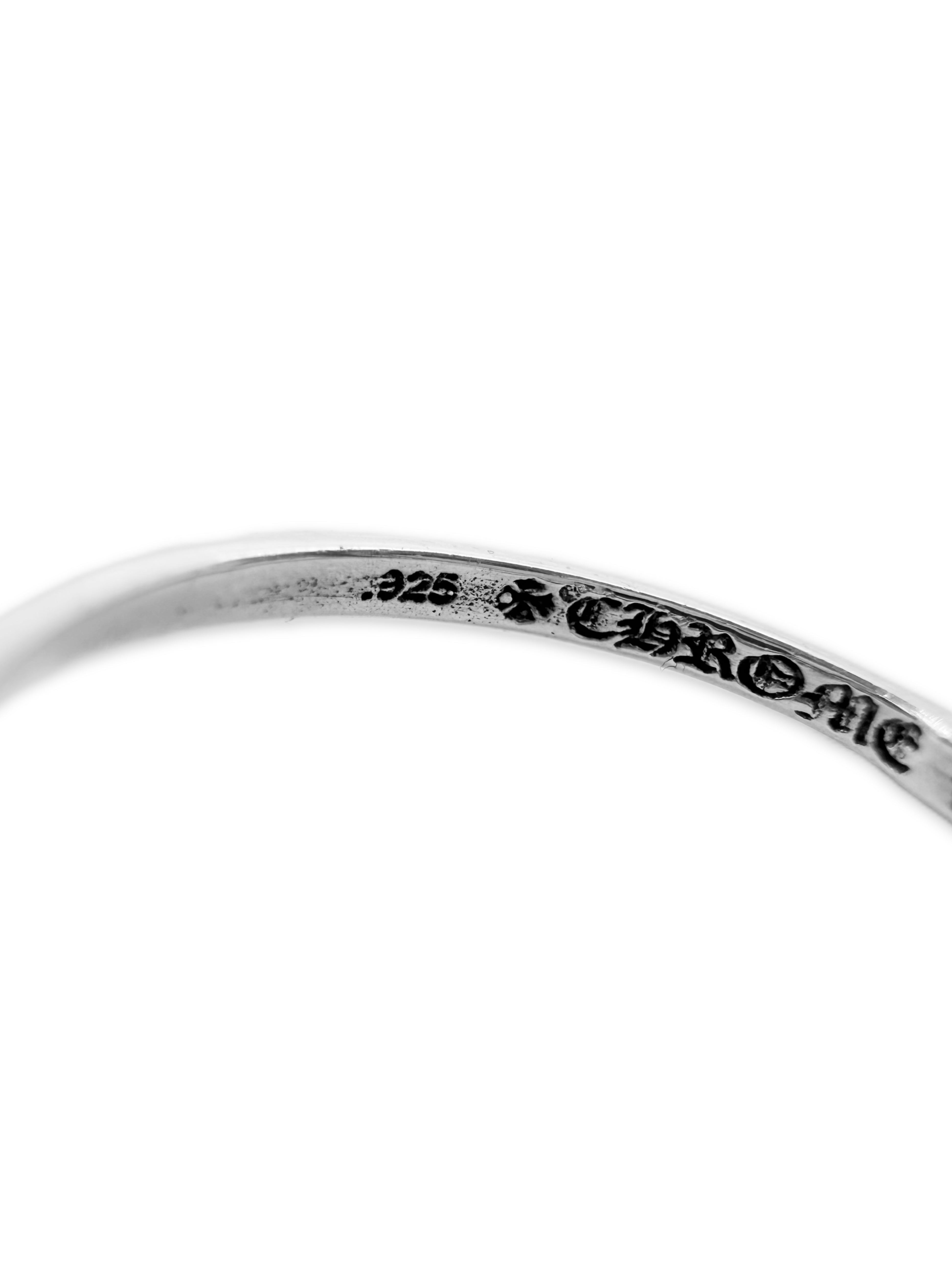 Chrome Hearts Cross Bubblegum .925 Silver Ring