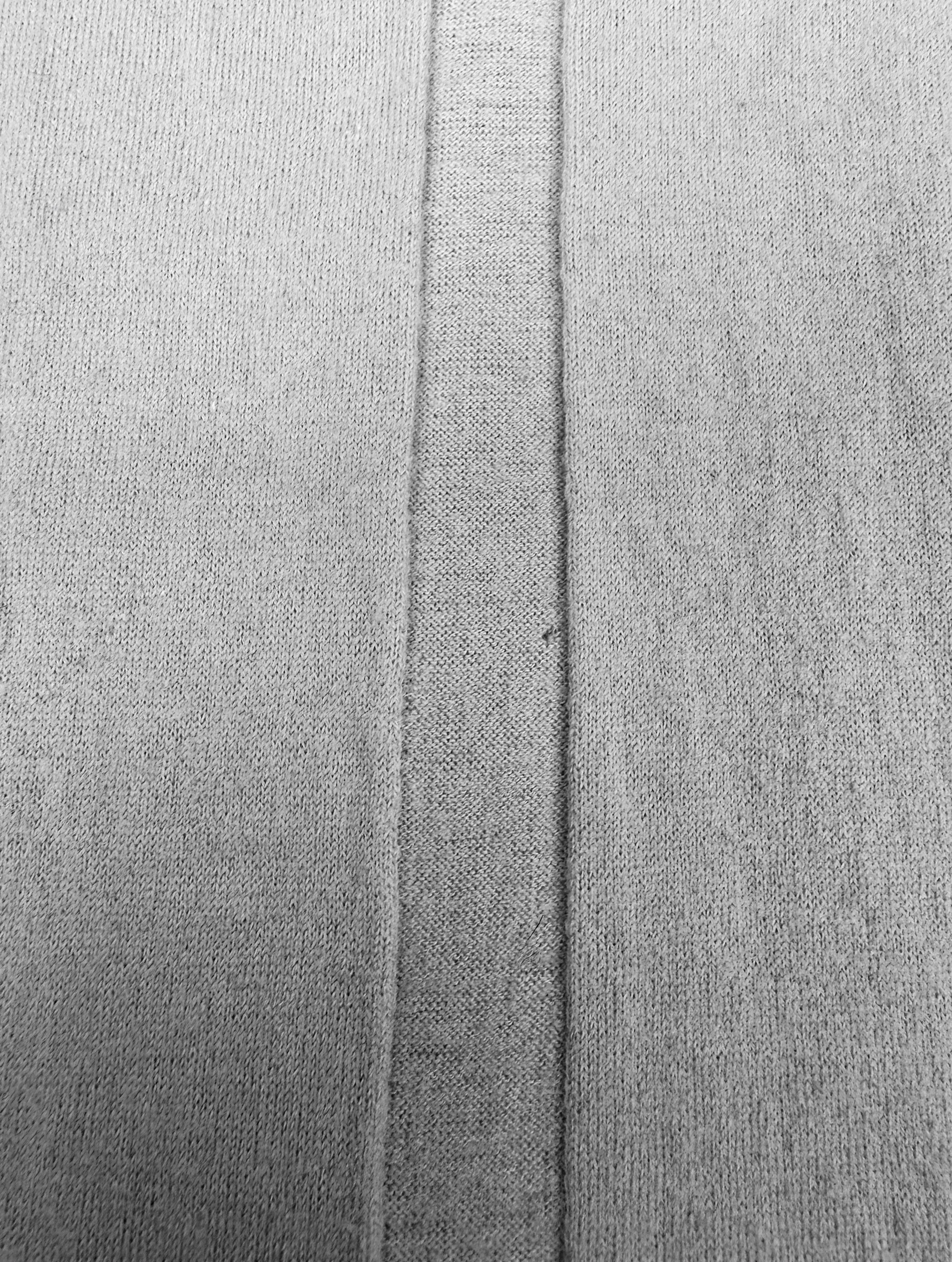 SS14 Rick Owens ‘Vicious’ Grey Pleated Knit Sweater