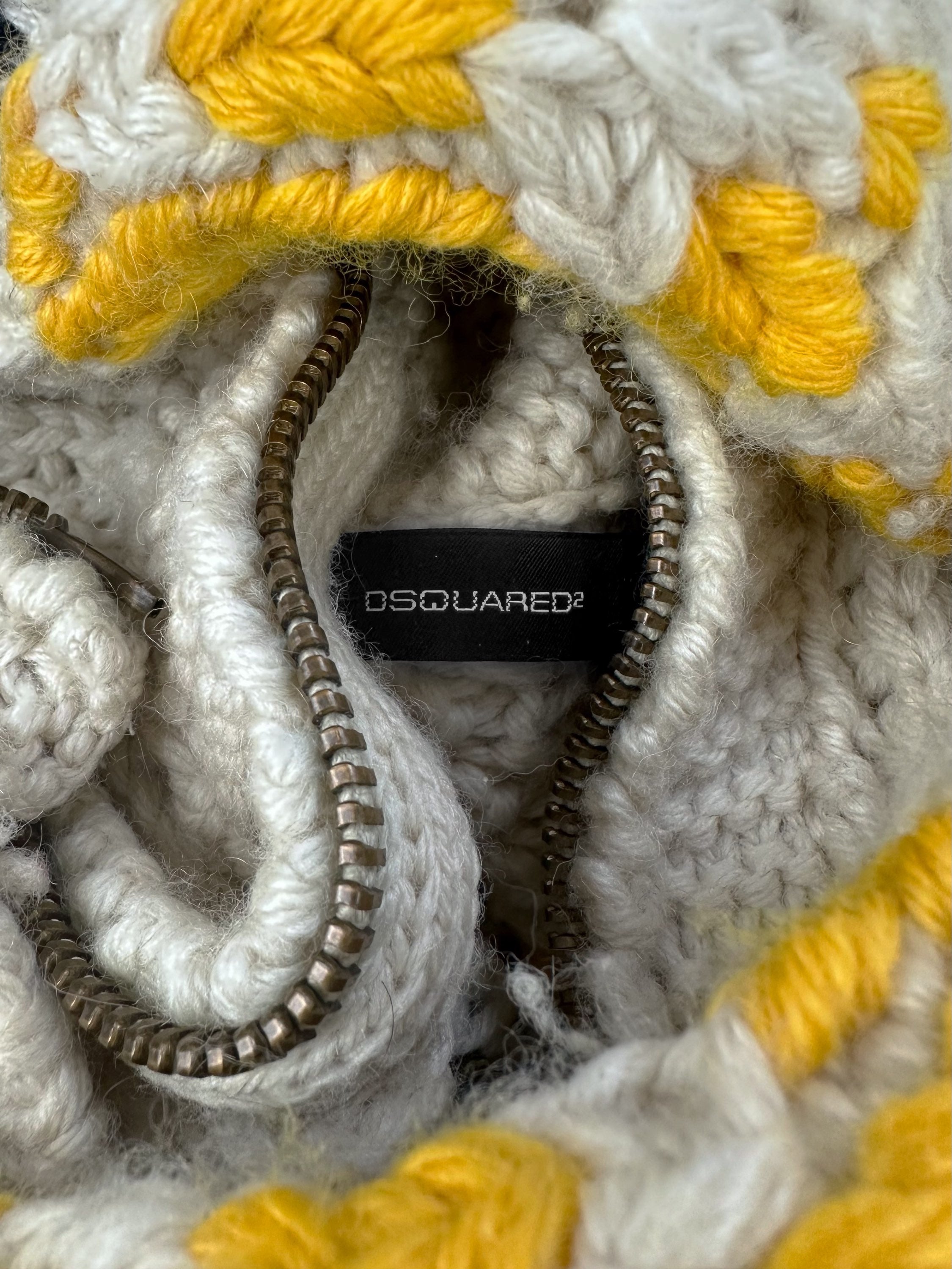 AW05 Dsquared2 ‘Jesus Loves Even Me’ Church Knitted Cowichan