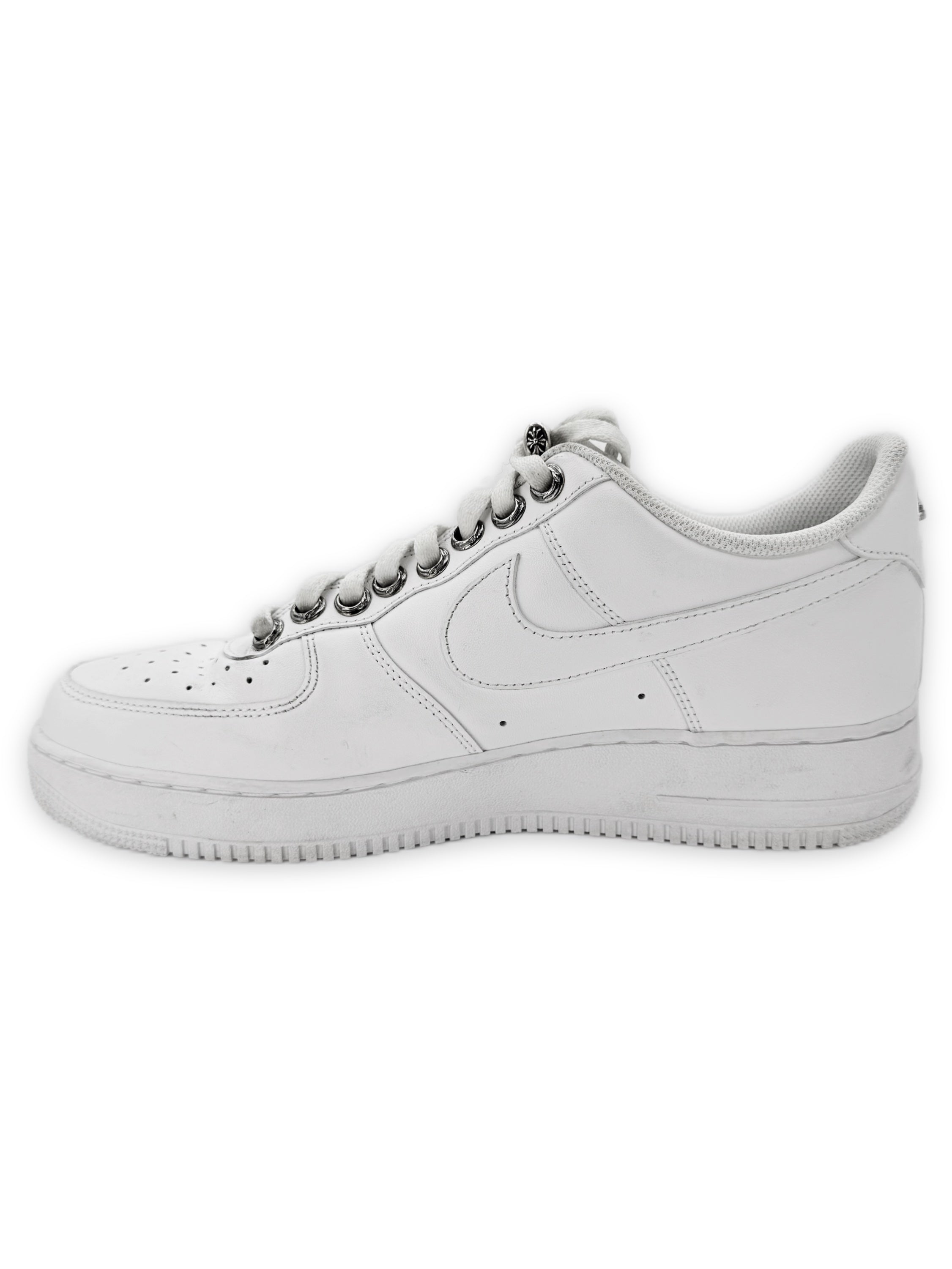 Chrome Hearts x Nike ‘Air Force 1’ .925 Silver Dagger Sneakers