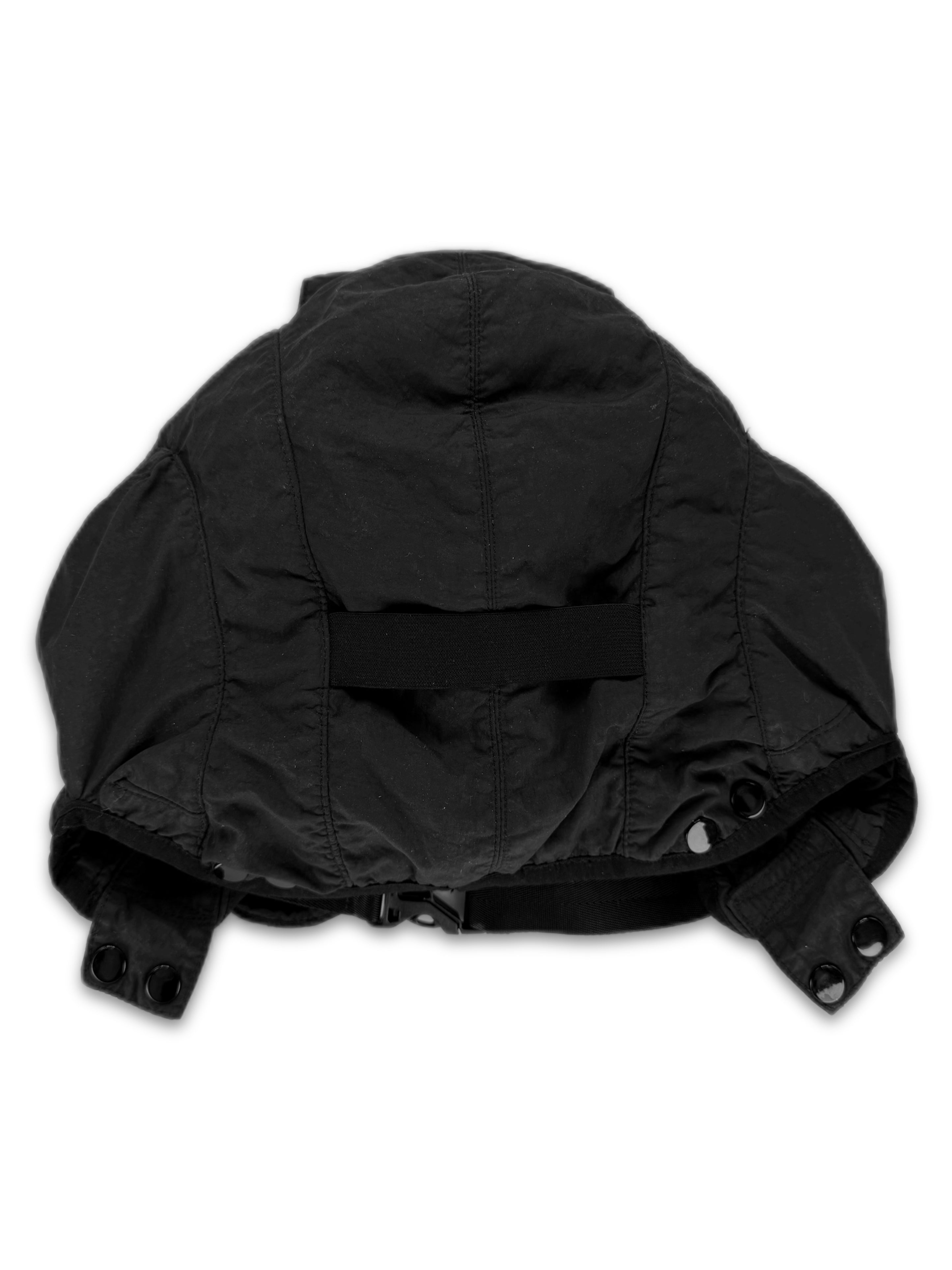 C.P. Company ‘Goggle’ Black Nylon Hat