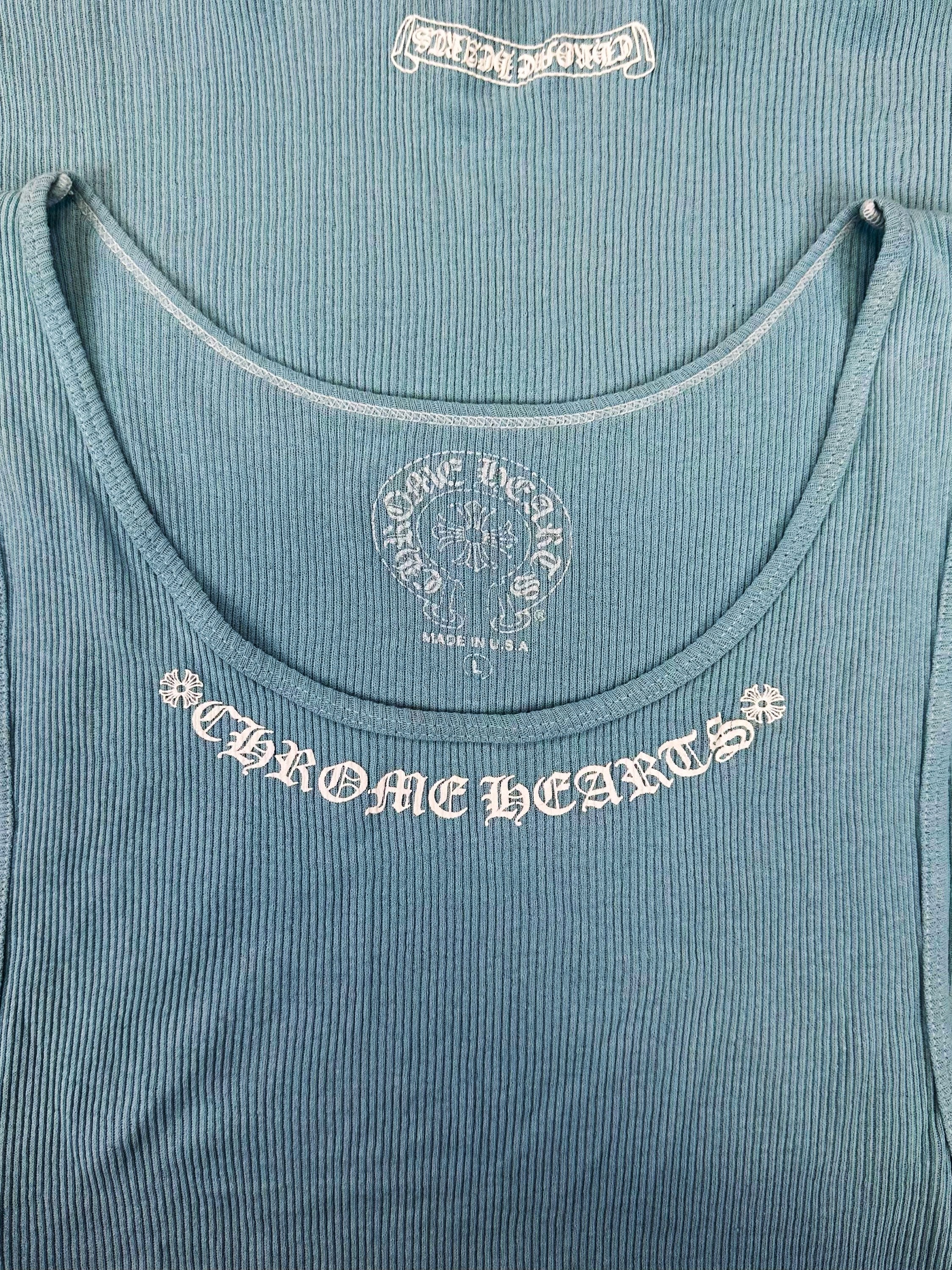 Chrome Hearts ‘Love You’ Miami Exclusive Ribbed Tank-top