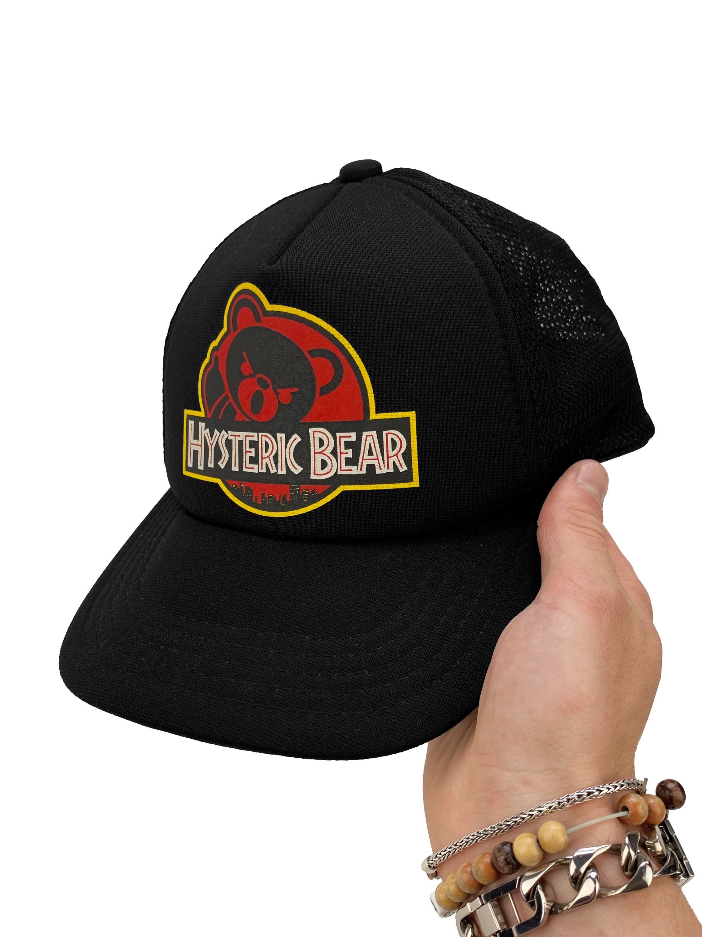 Hysteric Glamour “Hysteric Bear” Mesh Snap Back Trucker Hat