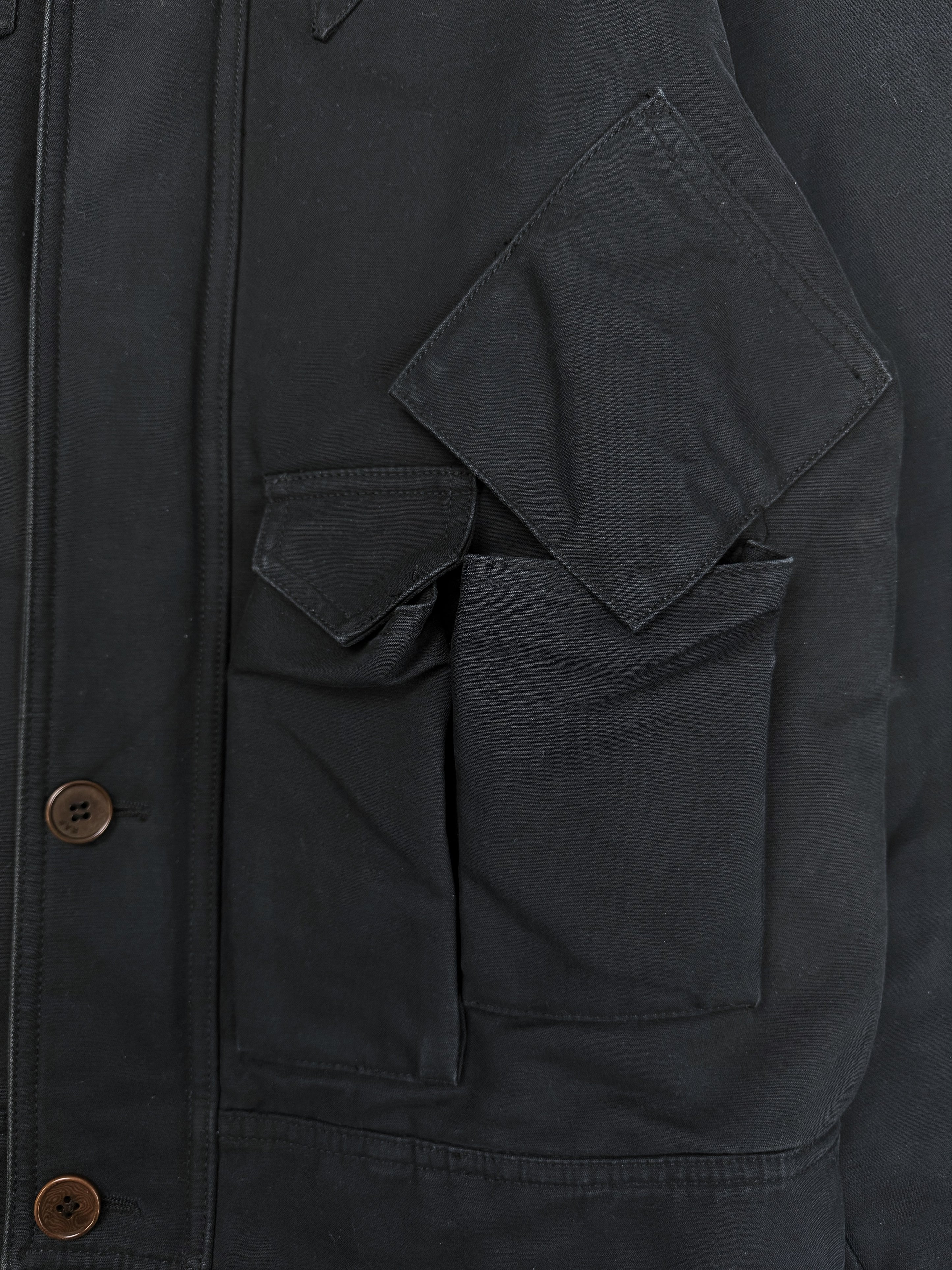 AW04 Raf by Raf Simons ‘Waves’ Sculptural Multi Pocket Work Jacket