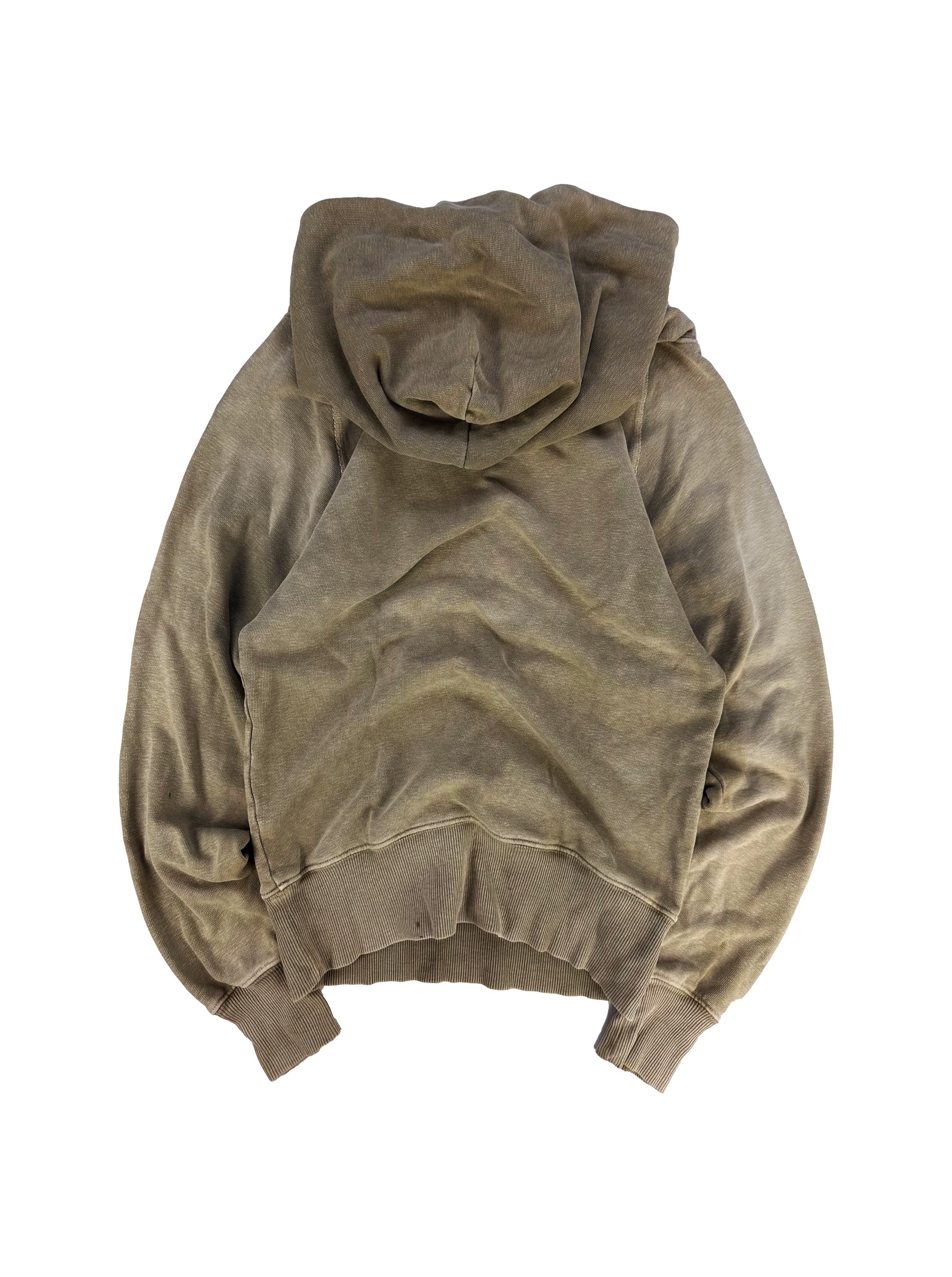 Kapital Tan Triple Button Wide Cut Hoodie